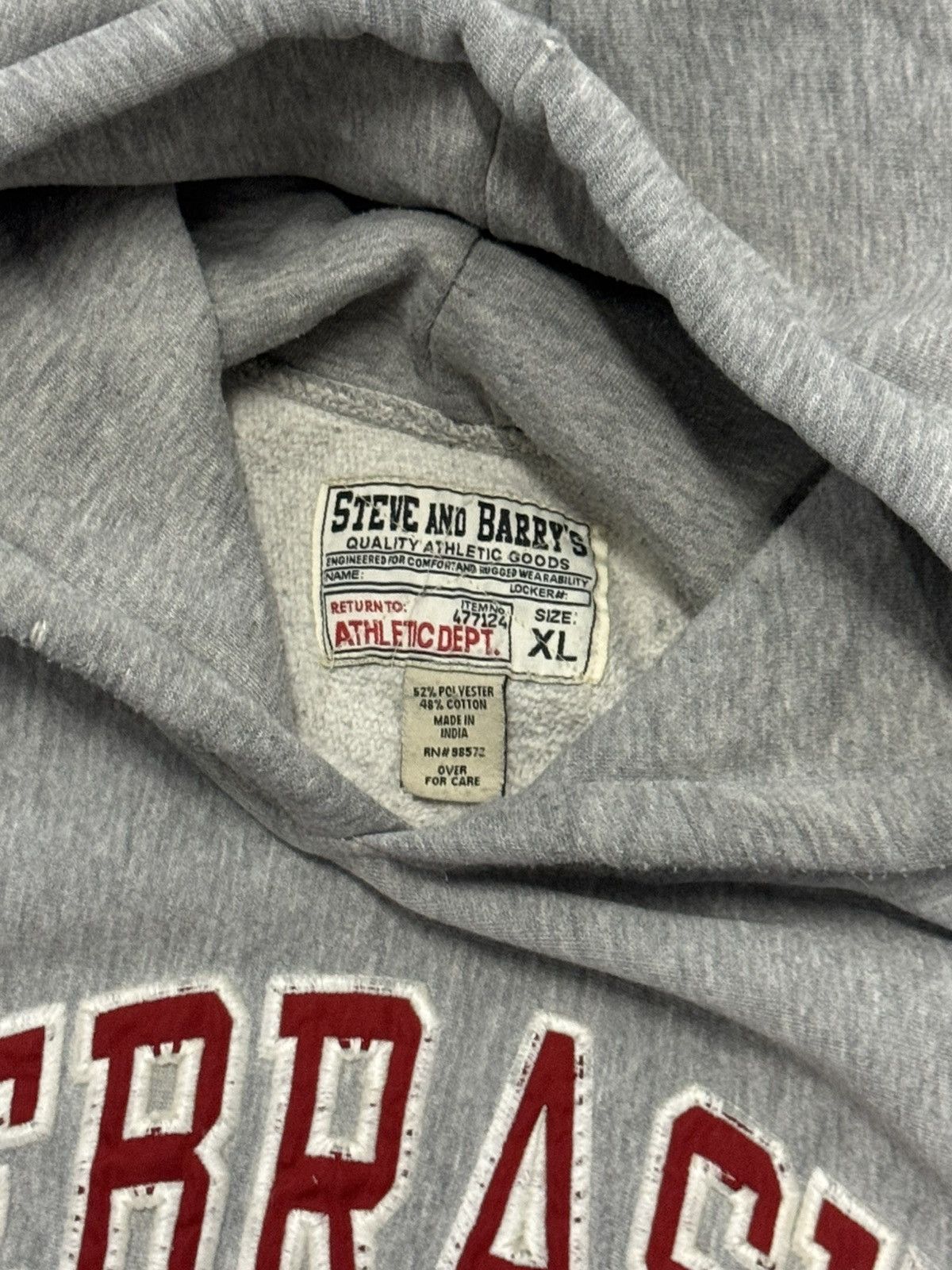Vintage Vintage Distressed Nebraska Hoodie Size US XL / EU 56 / 4 - 4 Thumbnail