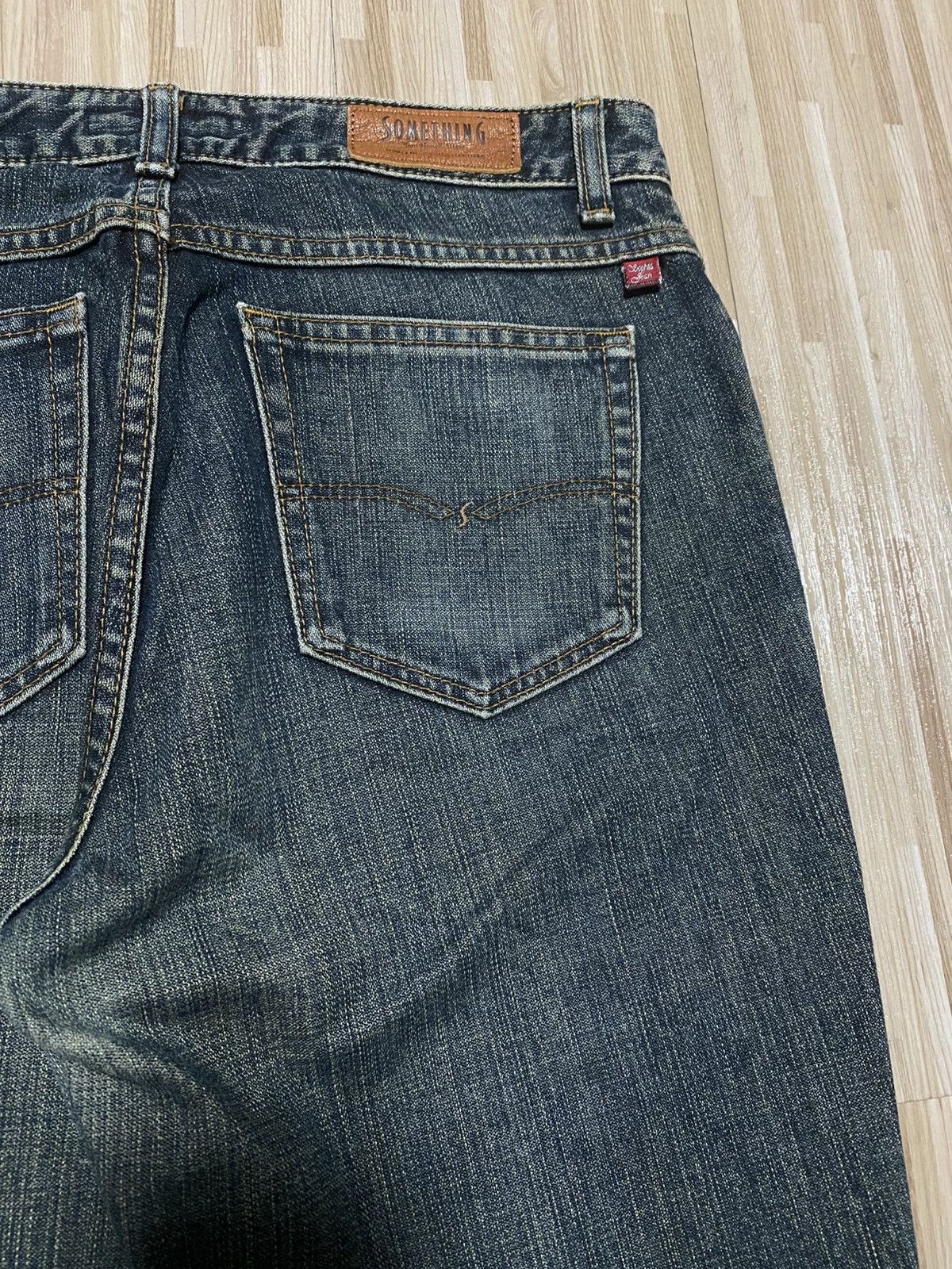 Japanese Brand 🔥Flare🔥 Something EDWIN jeans Size US 28 / EU 44 - 4 Thumbnail