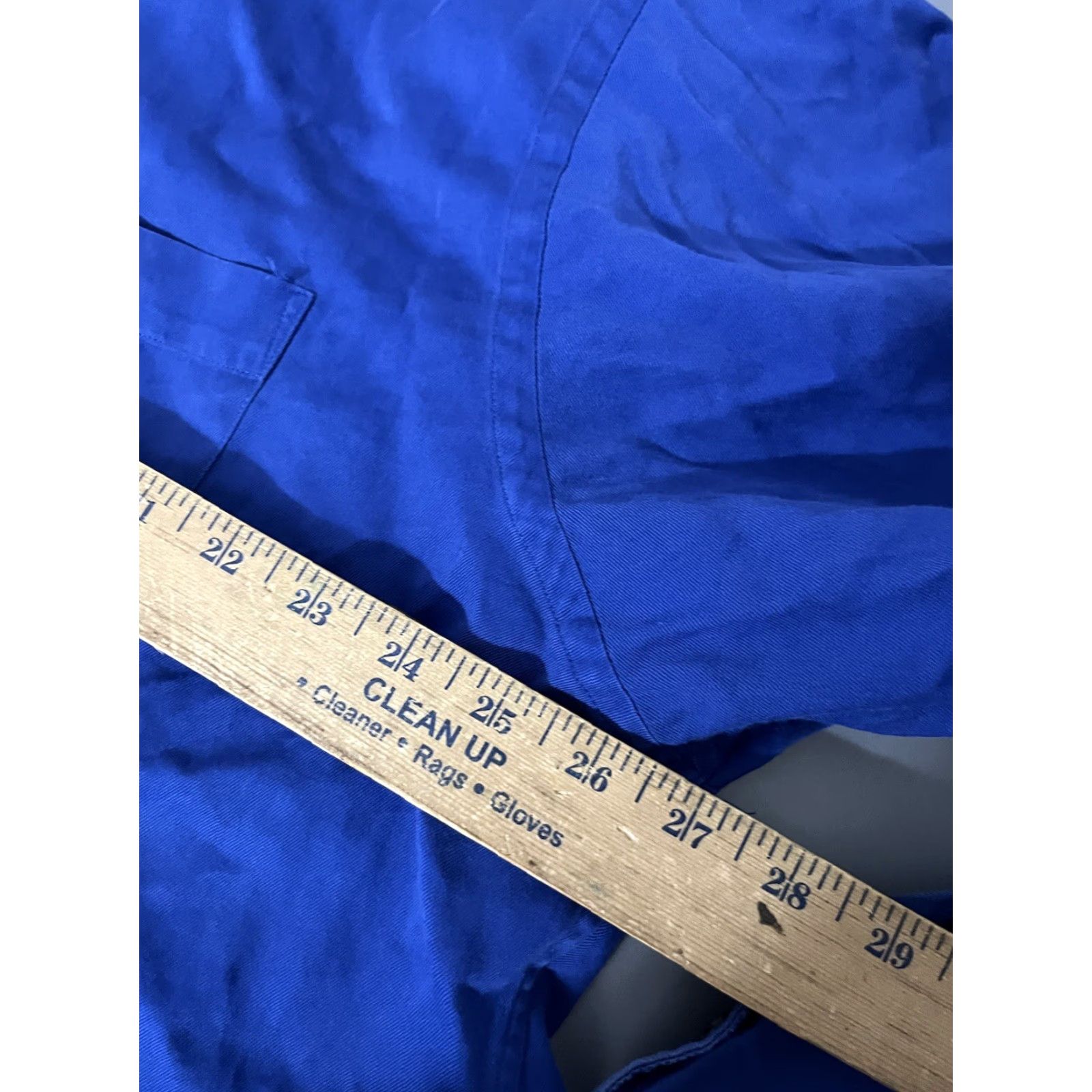 Michael Kors VINTAGE Michael Kors Shirt Men Button-Up Solid Blue Long Sleeve XL 18 Regular Non-Iron Classic Button-Front Men’s Size US XL / EU 56 / 4 - 5 Thumbnail