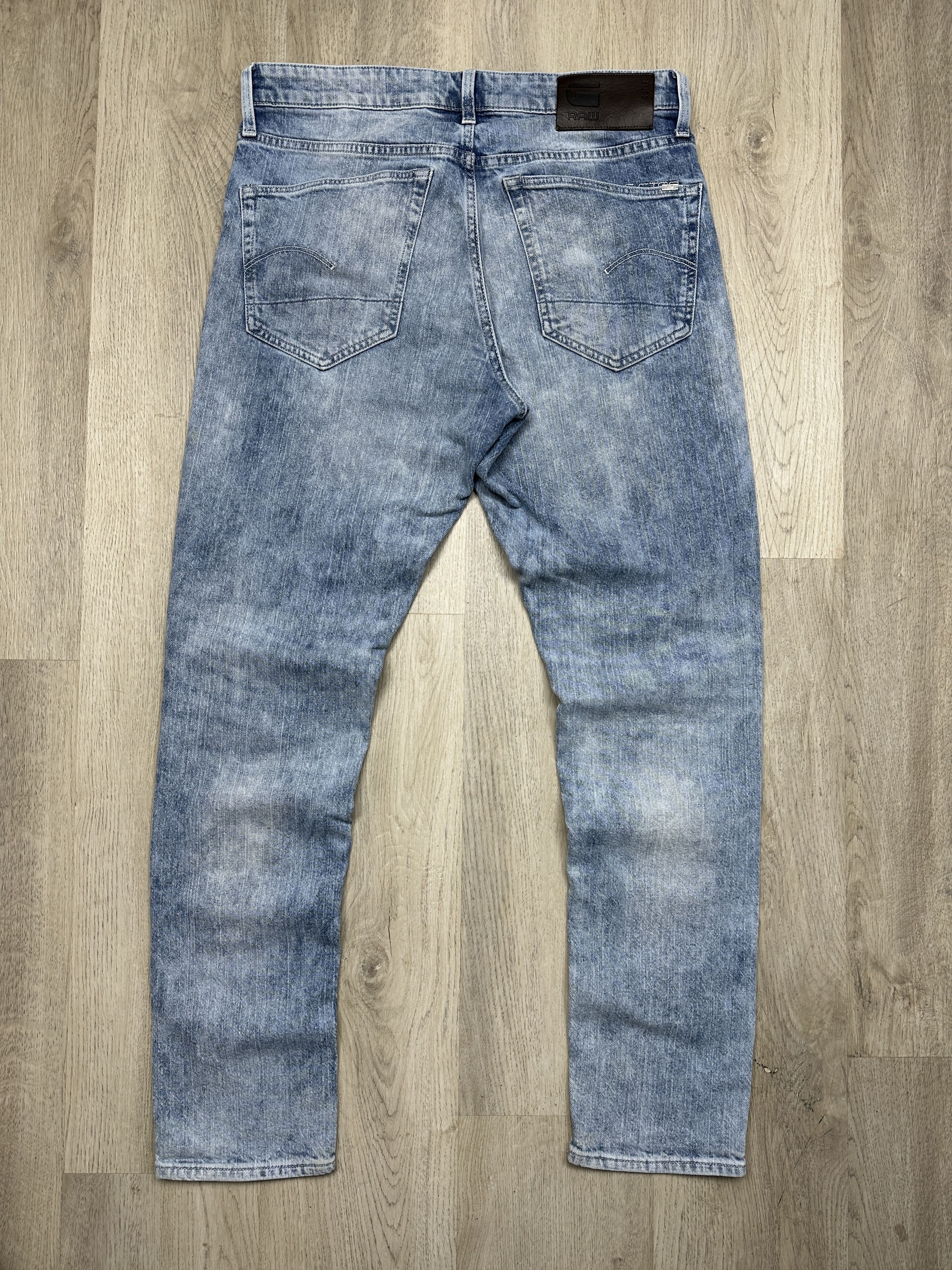 G-Star G Star Raw Mens 3301 Straight Tapered Denim Pants Jeans Size US 31 - 6 Thumbnail