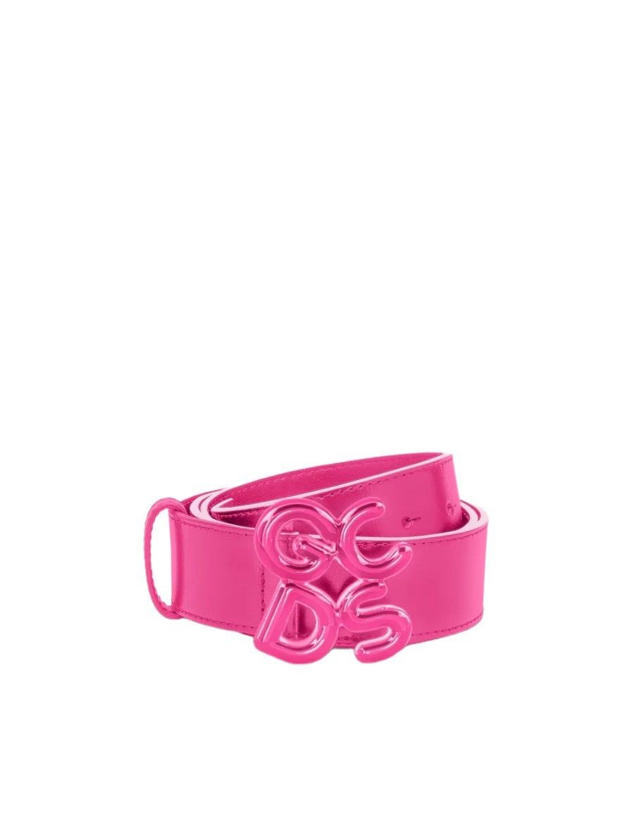 GCDS !DS! SS23 GCDS Andy Logo Pink Belt Size ONE SIZE - 1 Thumbnail