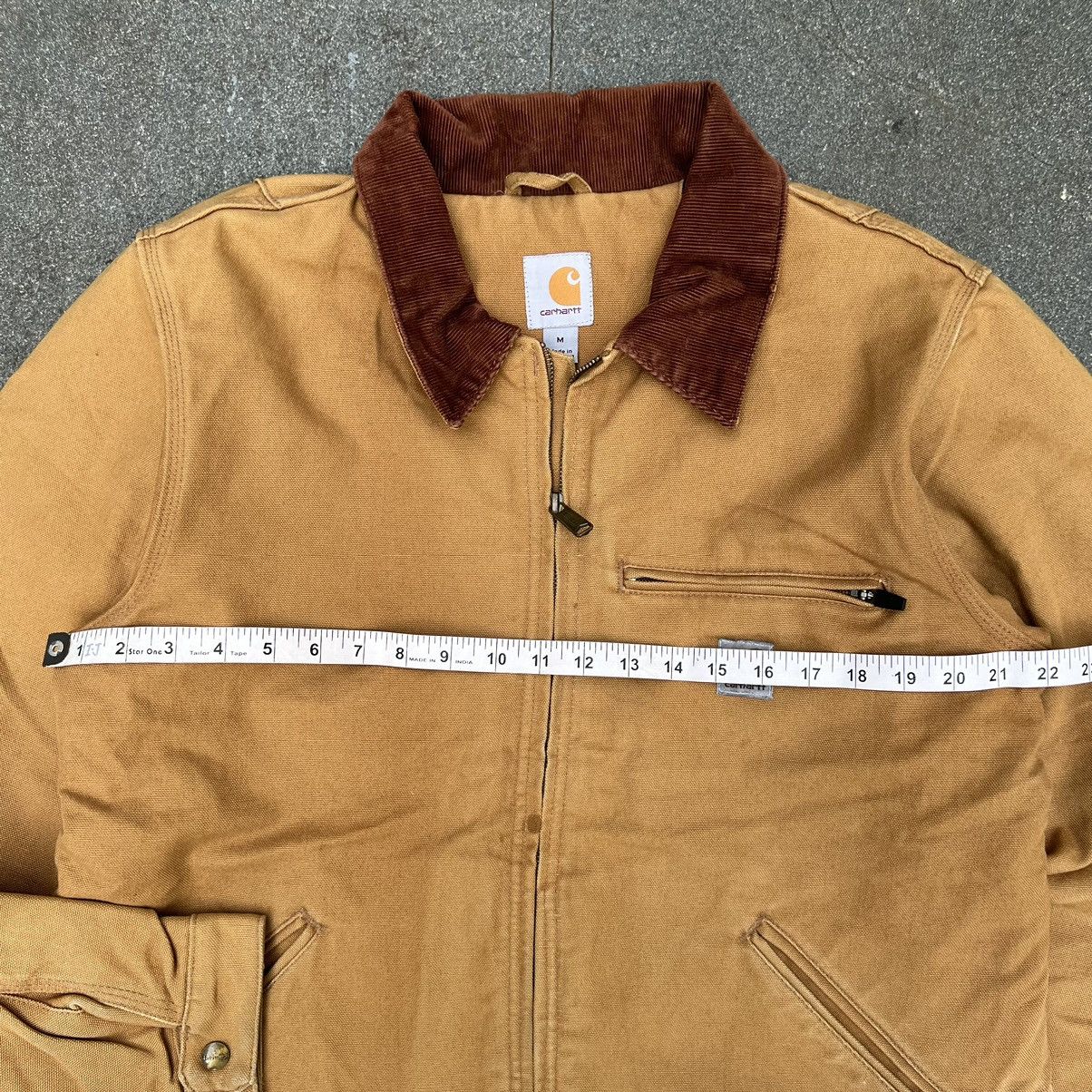 Carhartt × Vintage Vintage Carhartt Detroit Jacket 103828 BRN Size US M / EU 48-50 / 2 - 7 Thumbnail