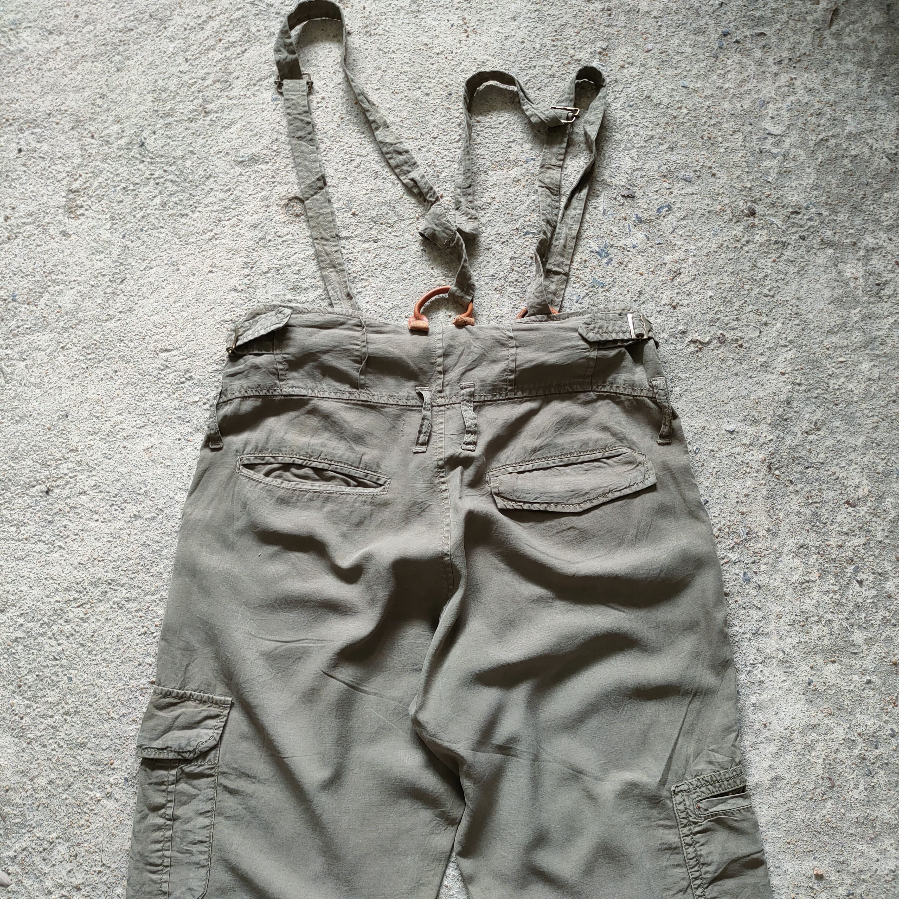 Japanese Brand × Vintage SUPER HAKKA SUSPENDER CARGO PANTS Size US 32 / EU 48 - 10 Thumbnail