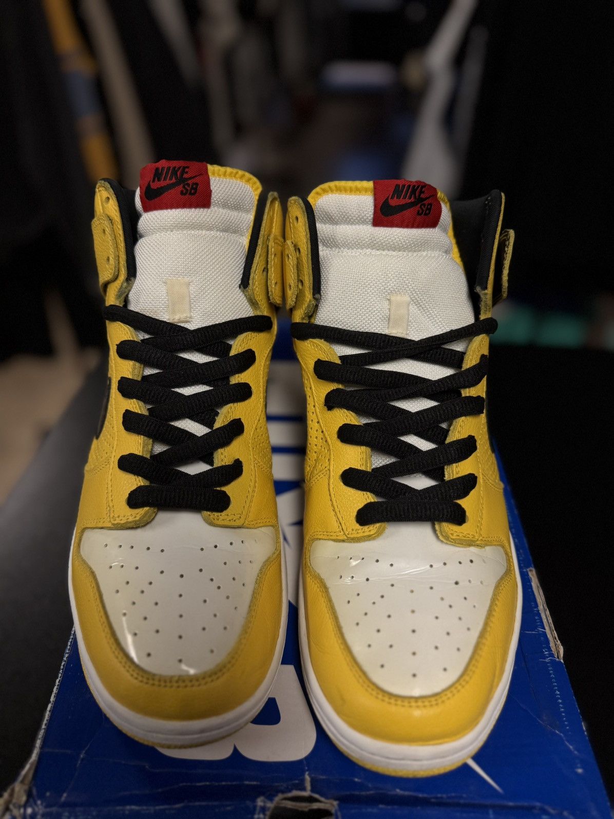 Nike Size 11 - Nike SB Dunk High Premium Wet Floor OG BOX 2009 Size US 11 / EU 44 - 5 Thumbnail