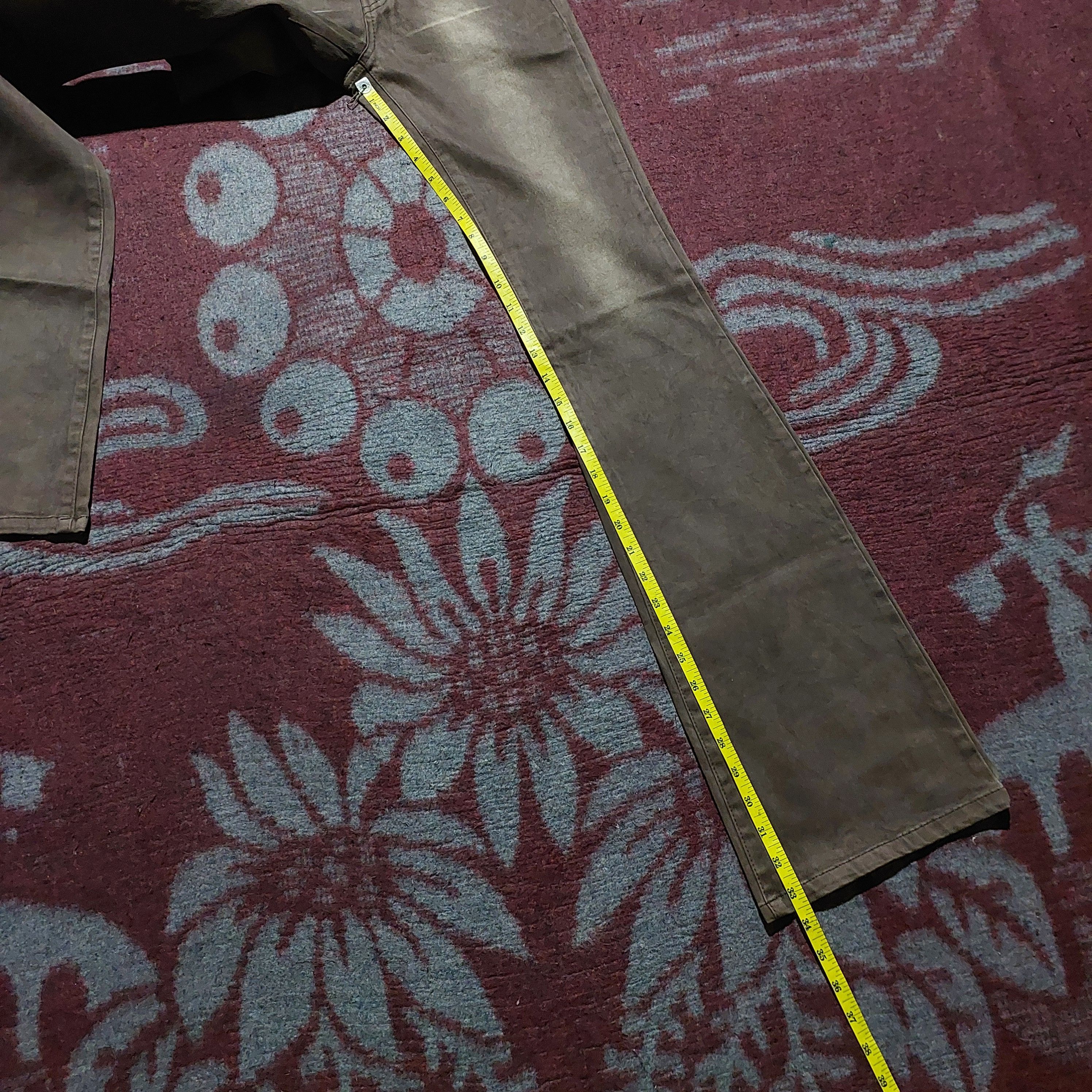Tornado Mart Bootcut jeans by japanese designer yoshie miura Size 25" / US 0 / IT 36 - 17 Thumbnail