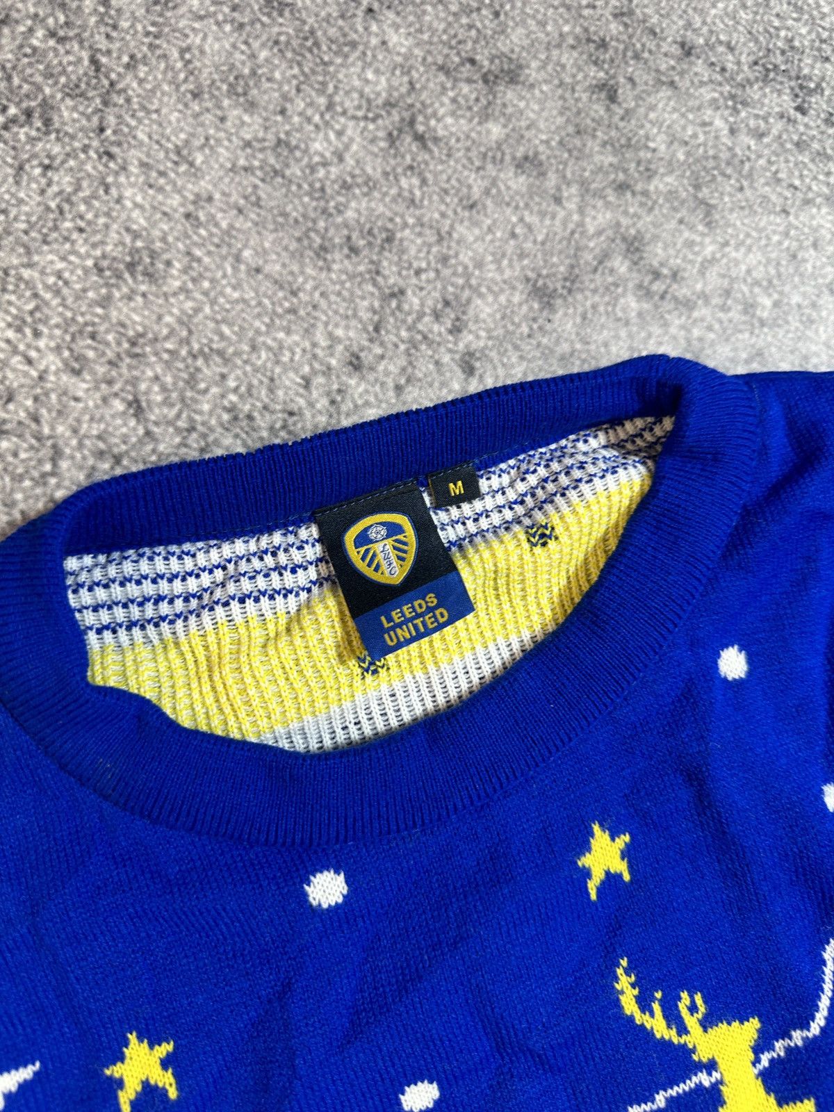 Vintage Leeds United Soccer Knitwear Logo Vintage Style M Rare Size US M / EU 48-50 / 2 - 4 Thumbnail