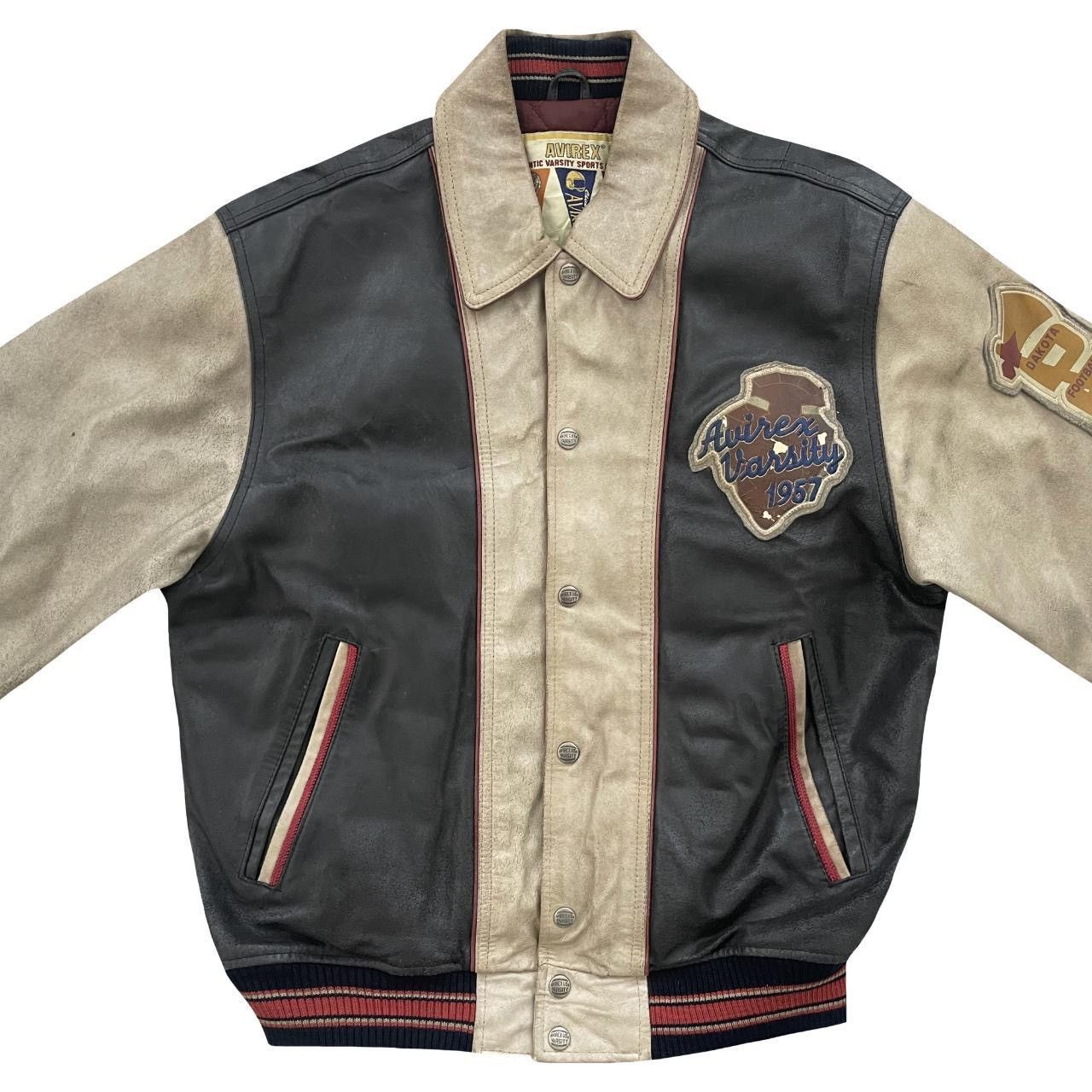 Avirex Avirex Leather Varsity Jacket Size US S / EU 44-46 / 1 - 4 Thumbnail