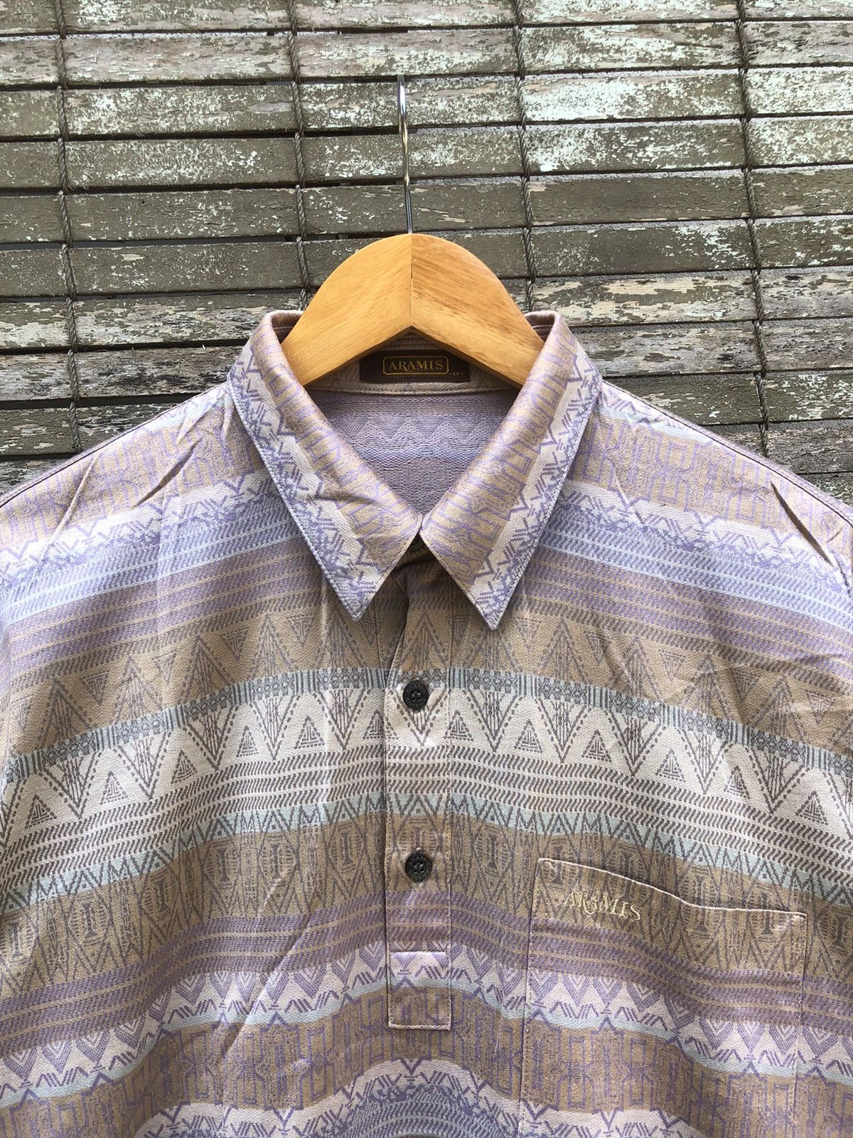 Dior Vntage 90s Aramis Single Pocket Polo Shirt Size US L / EU 52-54 / 3 - 2 Thumbnail