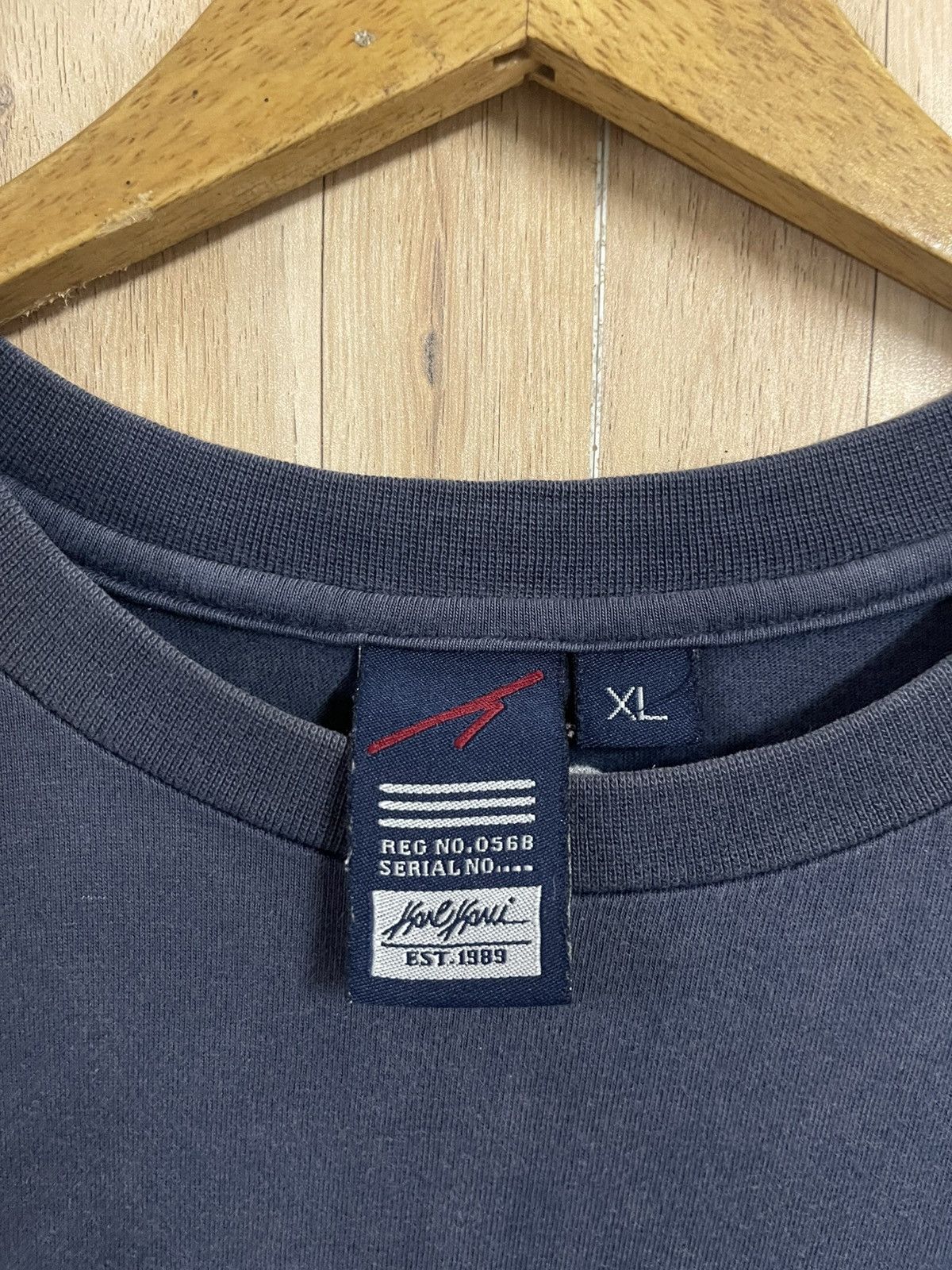Karl Kani Vintage 90’s Karl Kani T shirt Distressed Sun Faded XL Size US XL / EU 56 / 4 - 4 Thumbnail