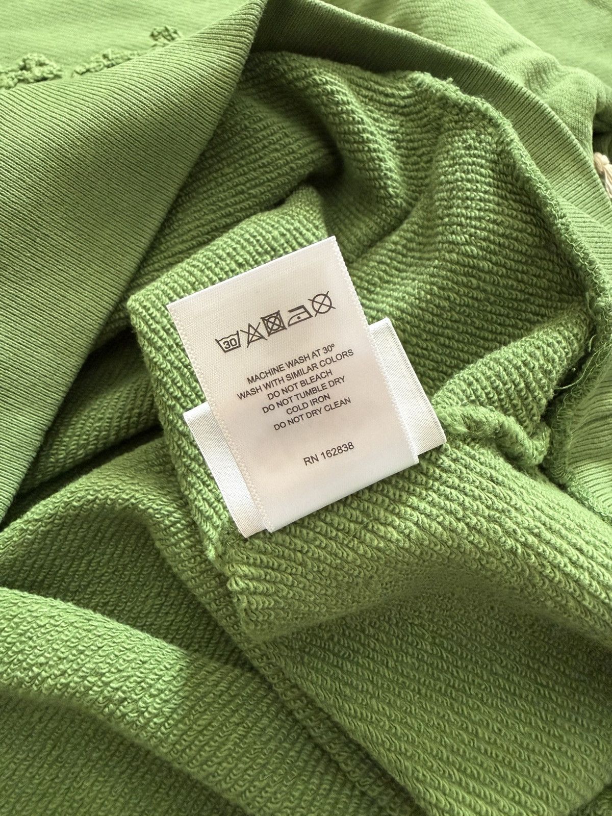 DENIM TEARS Denim Tears Cut Logo Hoodie Green Large Size US L / EU 52-54 / 3 - 12 Thumbnail