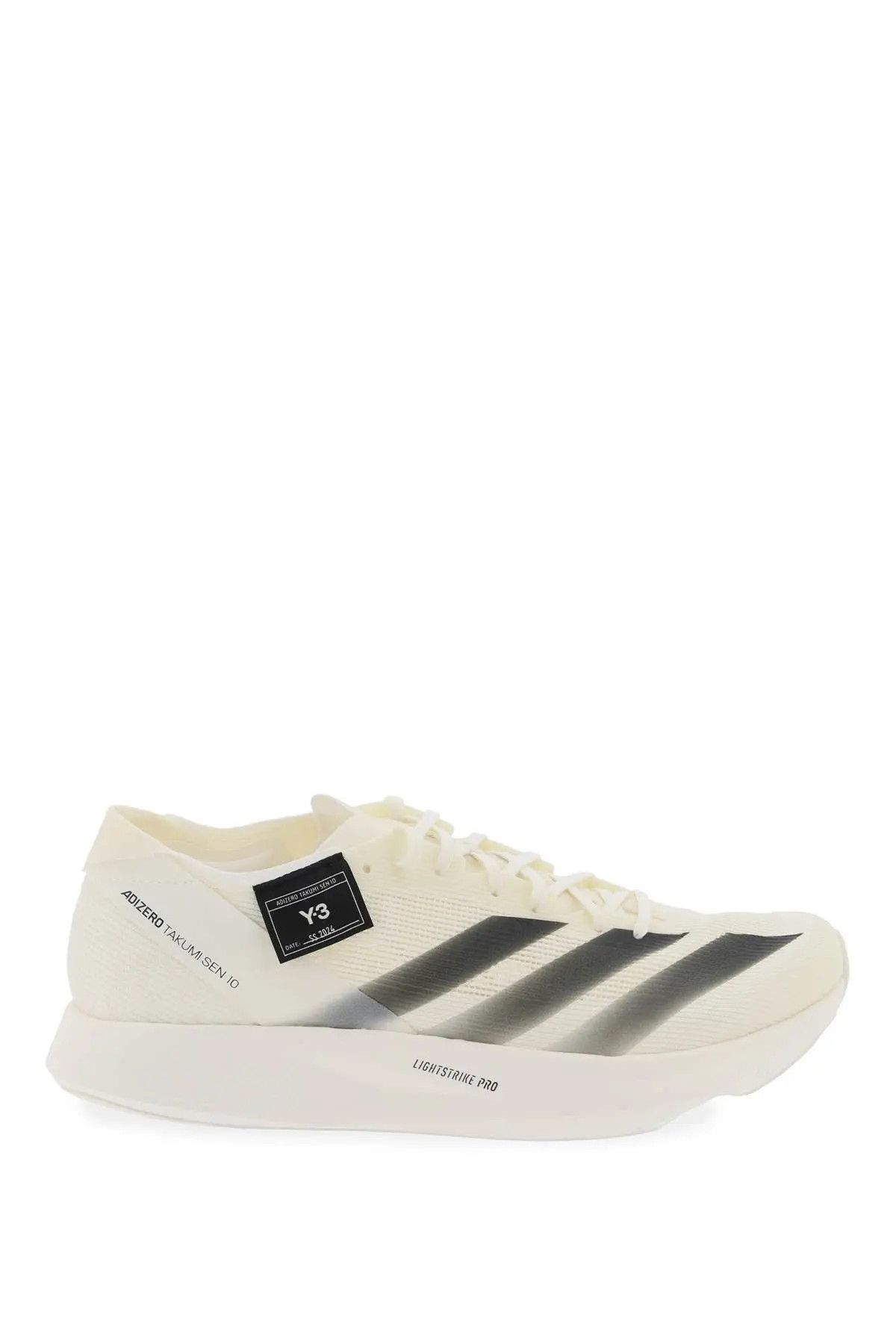 image of Y 3 O1S22I1N0224 Mesh Tajumi Sen 10 Sneakers In White, Men's (Size 11)
