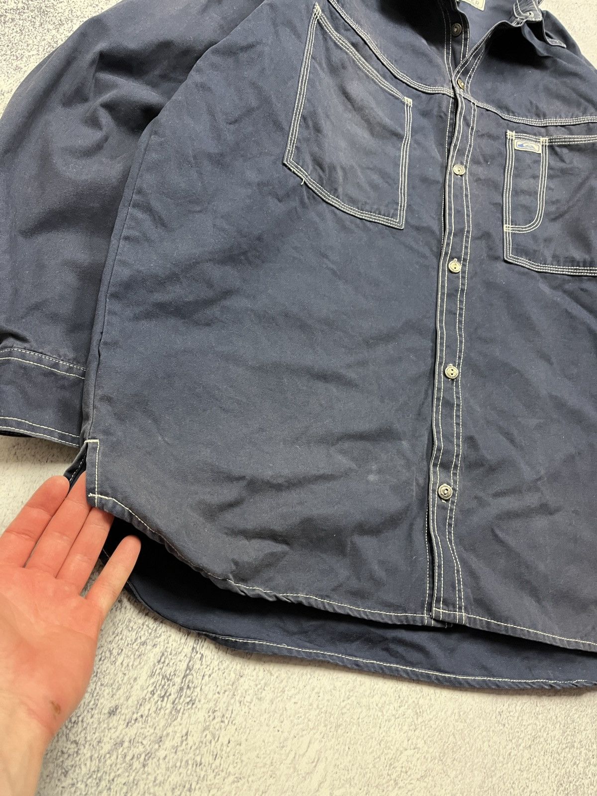 Quicksilver Vintage 90’s Quicksilver Button Up Work Jacket Rare Size US XL / EU 56 / 4 - 8 Thumbnail
