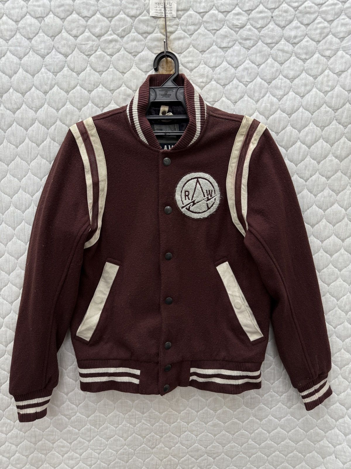 G-Star 🔥🔥🔥ARCHIVE G STAR RAW LINING LEATHER VARSITY JACKET Size US M / EU 48-50 / 2 - 1 Thumbnail