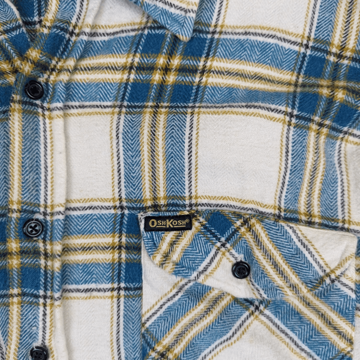 Oshkosh OSHKOSH Check Button Up Shirt Flannel Outdoor Hiking Size US L / EU 52-54 / 3 - 5 Thumbnail