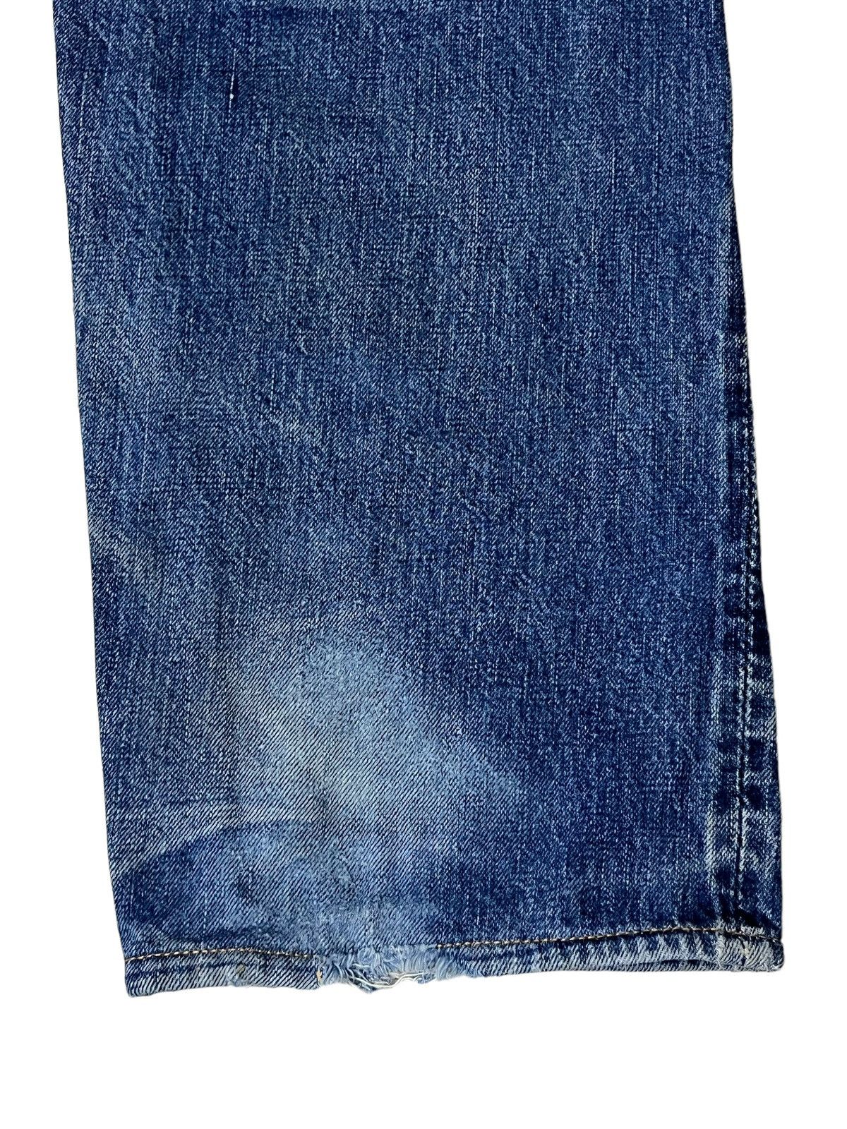 Evisu SICK🔥VINTAGE EVISU PARIS SIOTANI BROTHERS SELVEDGE JEANS Size US 36 / EU 52 - 7 Thumbnail
