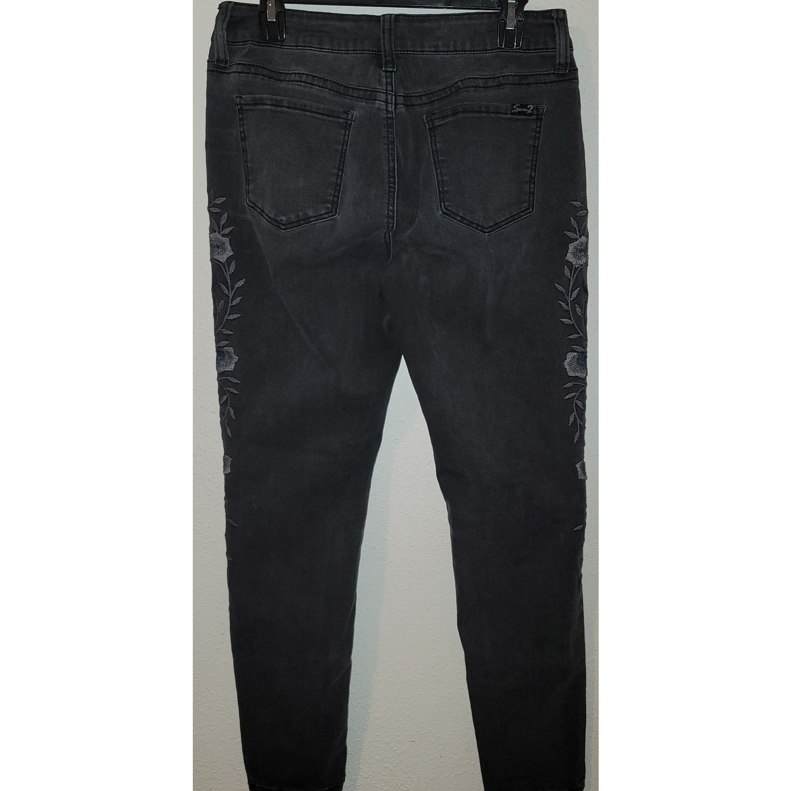 Tommy Hilfiger VTG Tommy Hilfiger Blue Large H Pocket Denim Jeans Women's 8 Size 30" / US 8 / IT 44 - 3 Thumbnail