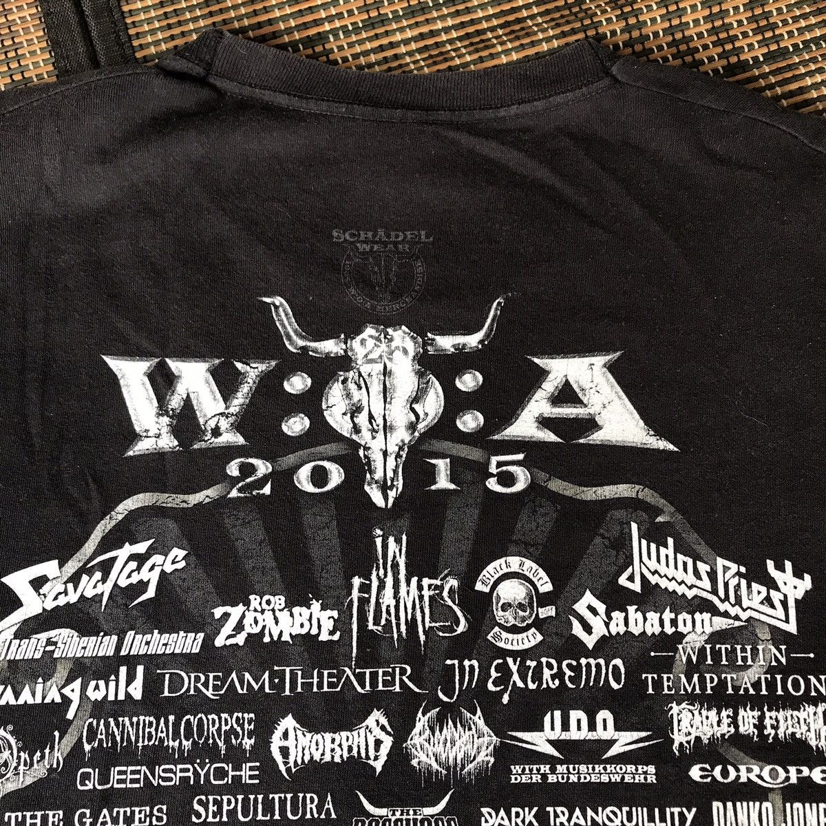 Band Tees Wacken Festival 2015 Tshirt Size US L / EU 52-54 / 3 - 9 Thumbnail