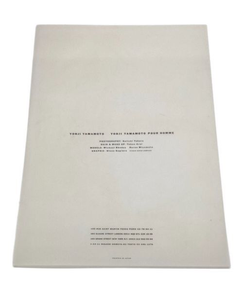 Yohji Yamamoto YOHJI YAMAMOTO Lookbook 1990-91aw Size ONE SIZE - 6 Thumbnail