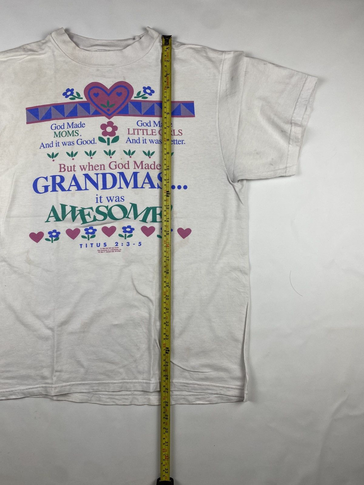 Vintage Vintage Word Jesus 90s tshirt Size US L / EU 52-54 / 3 - 5 Thumbnail
