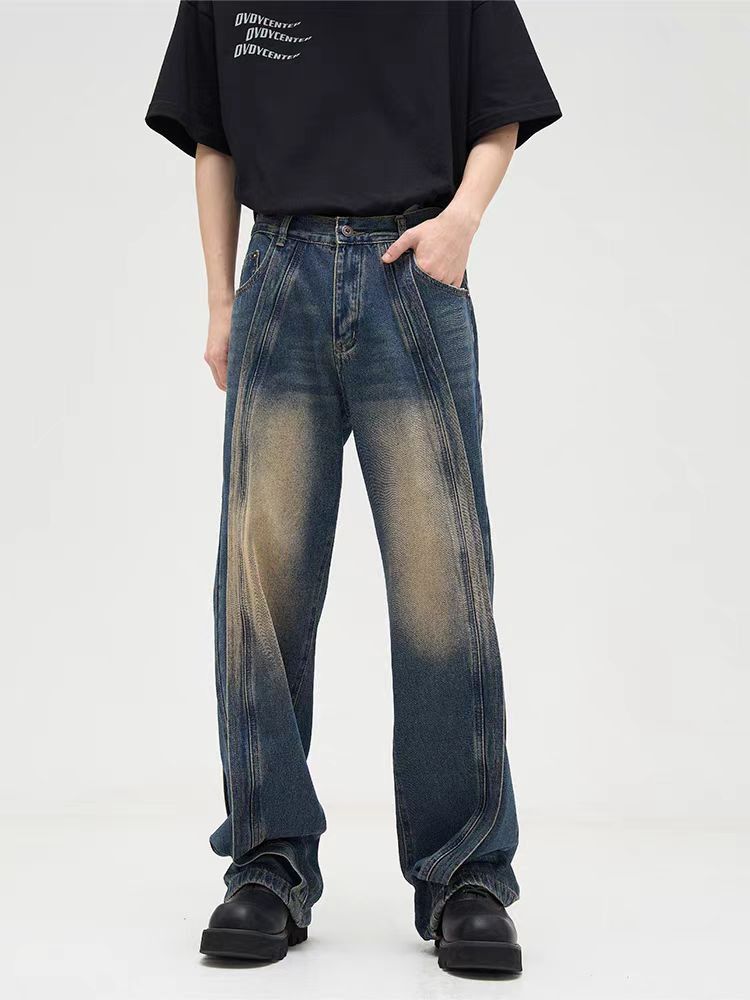 Japanese Brand × Jean High Street Vintage Washed Loose Jeans Size US 34 / EU 50 - 3 Thumbnail