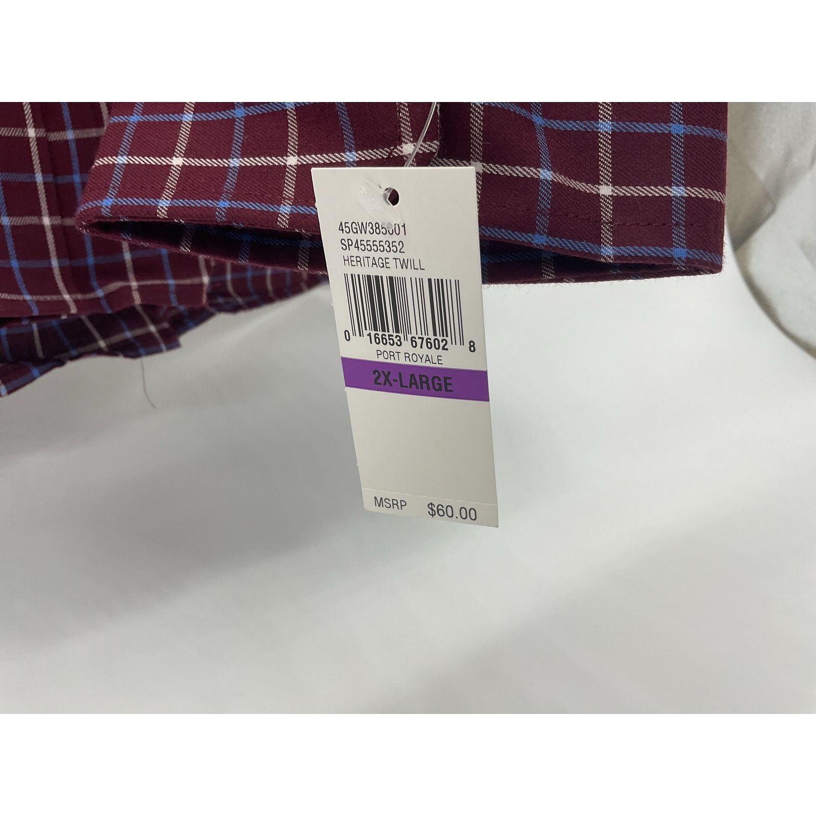 Izod IZOD Mens Advantage Casual Button Up Shirt - Size XXL Size US XXL / EU 58 / 5 - 6 Thumbnail