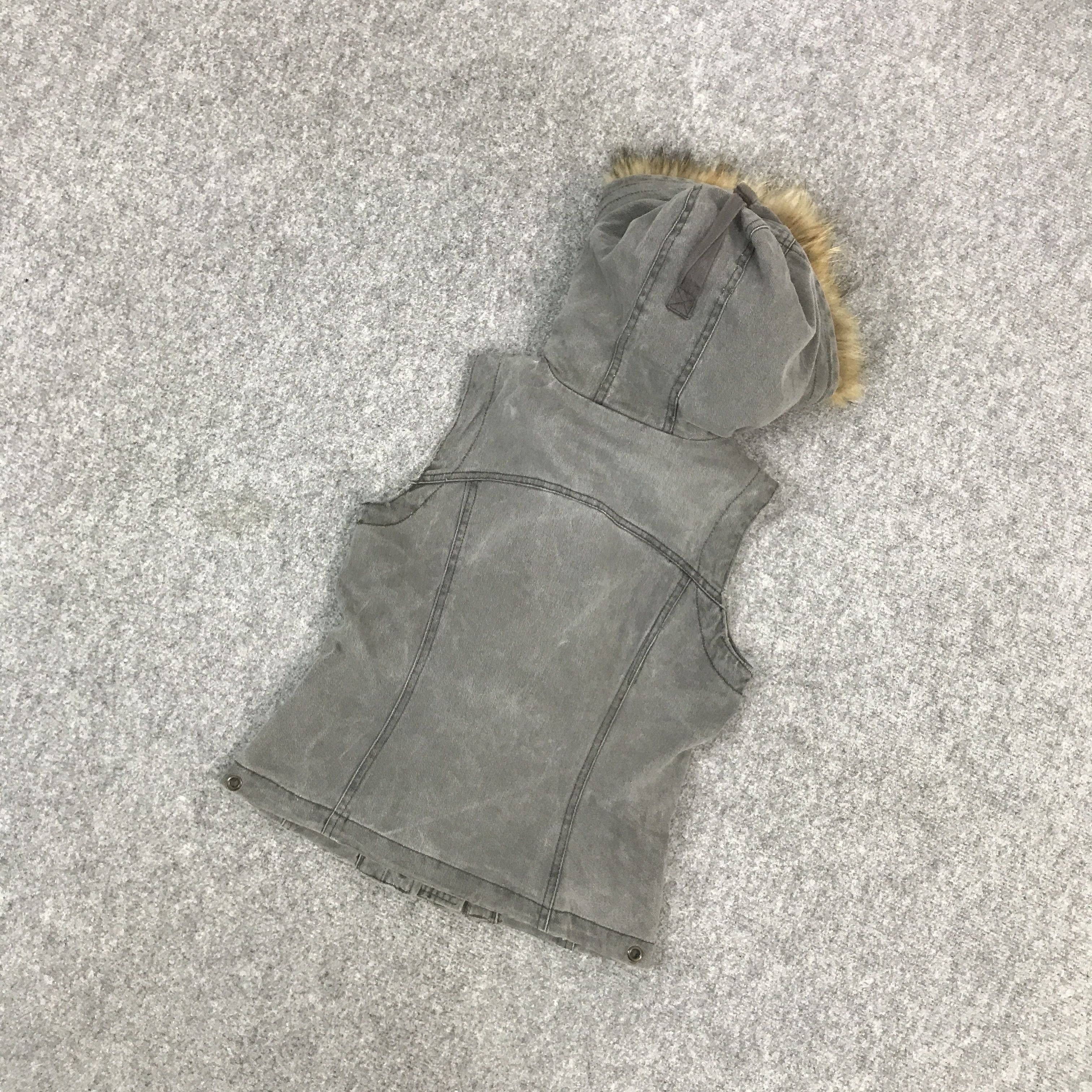 If Six Was Nine × Japanese Brand × Le Grande Bleu (L.G.B.) SARDNYX JAPAN FUR HOODIES VEST STYLE JACKET Size US S / EU 44-46 / 1 - 6 Thumbnail