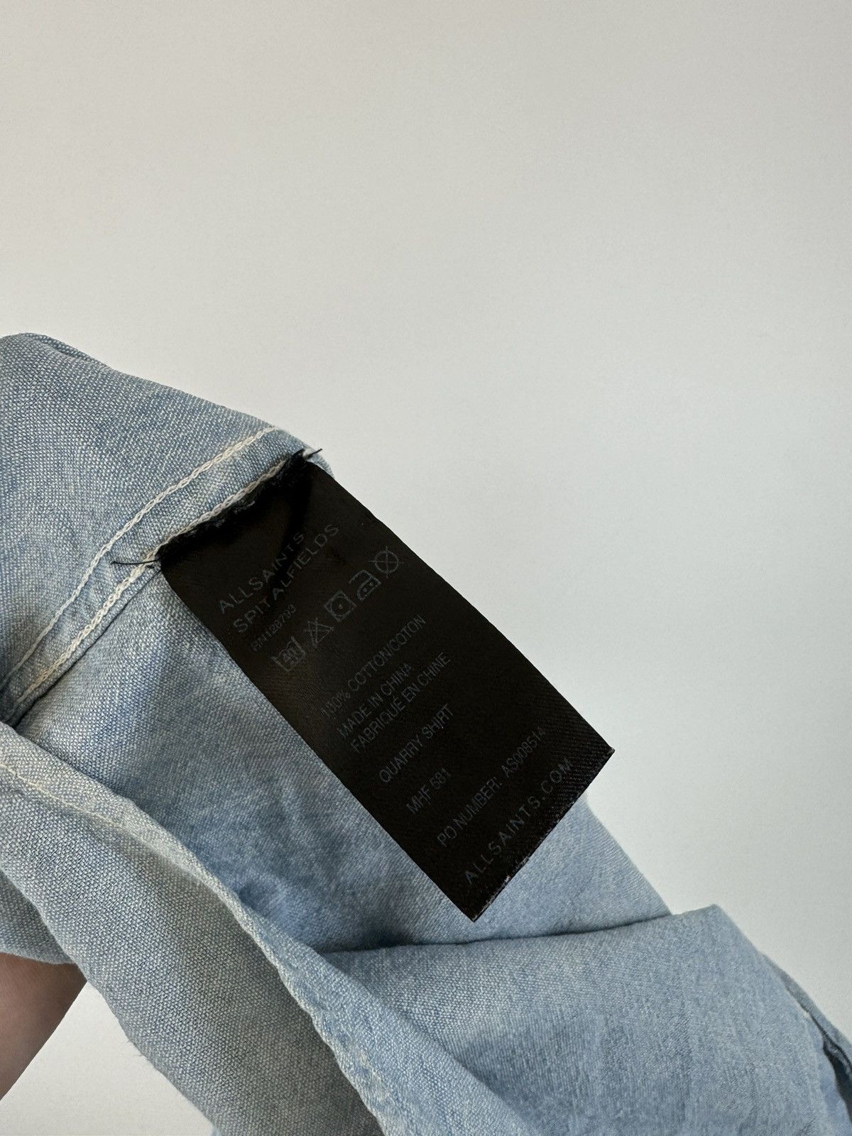 Allsaints All Saints Spitalfields Quarry Shirt Size US L / EU 52-54 / 3 - 4 Thumbnail
