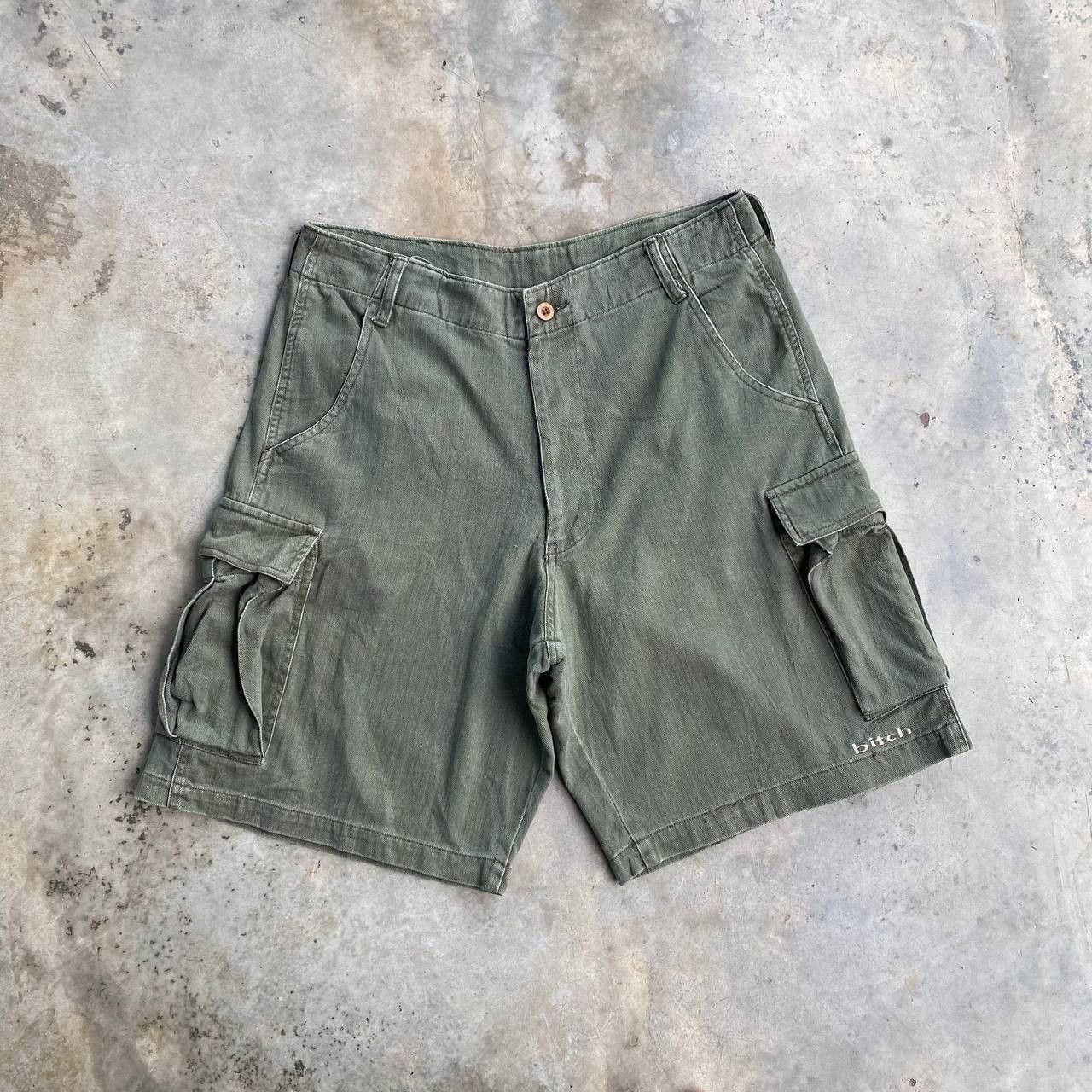 パンツ bitch skateboards Cargo Half Pants Bitch Skateboards Shorts | Grailed