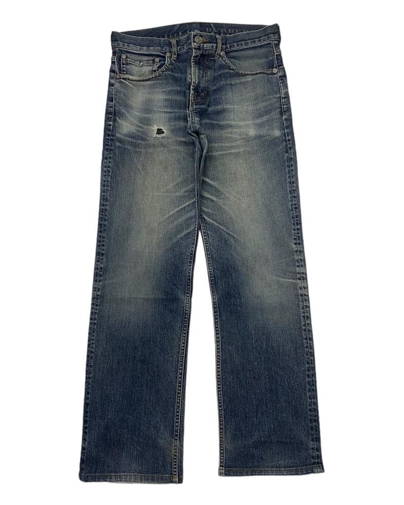 Burberry BURBERRY DISTRESSED DENIM JEANS Size US 31 - 1 Thumbnail