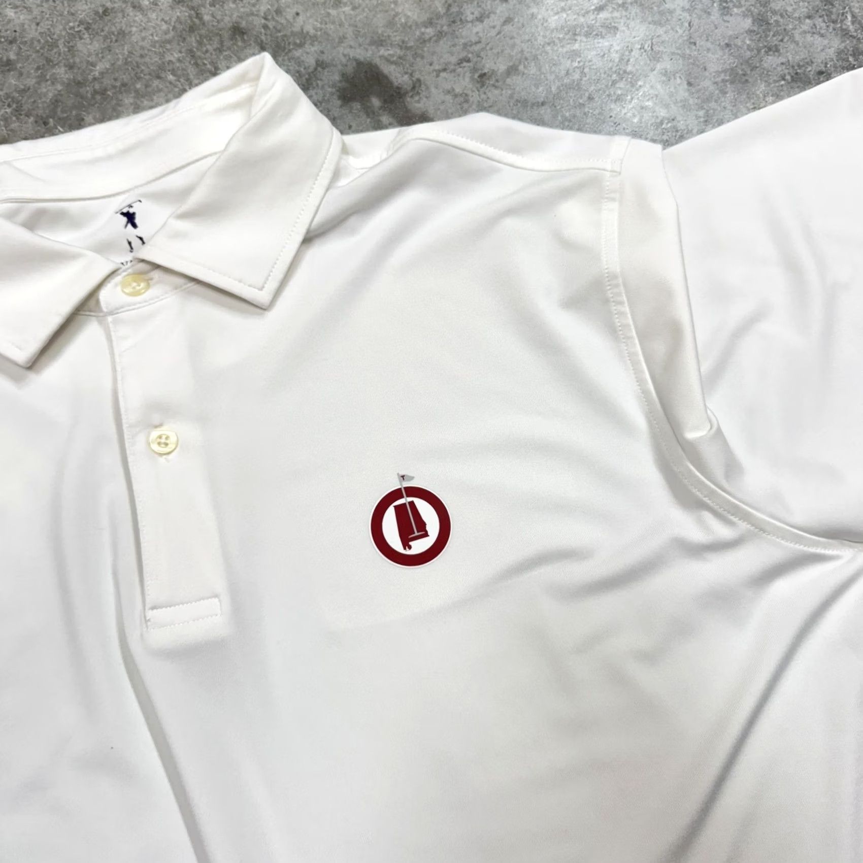 Vintage Fairway & Greene Troy Trojans Polo Shirt Mens XL White Golf Performance Short Sleeve School Nike Size US XL / EU 56 / 4 - 2 Thumbnail