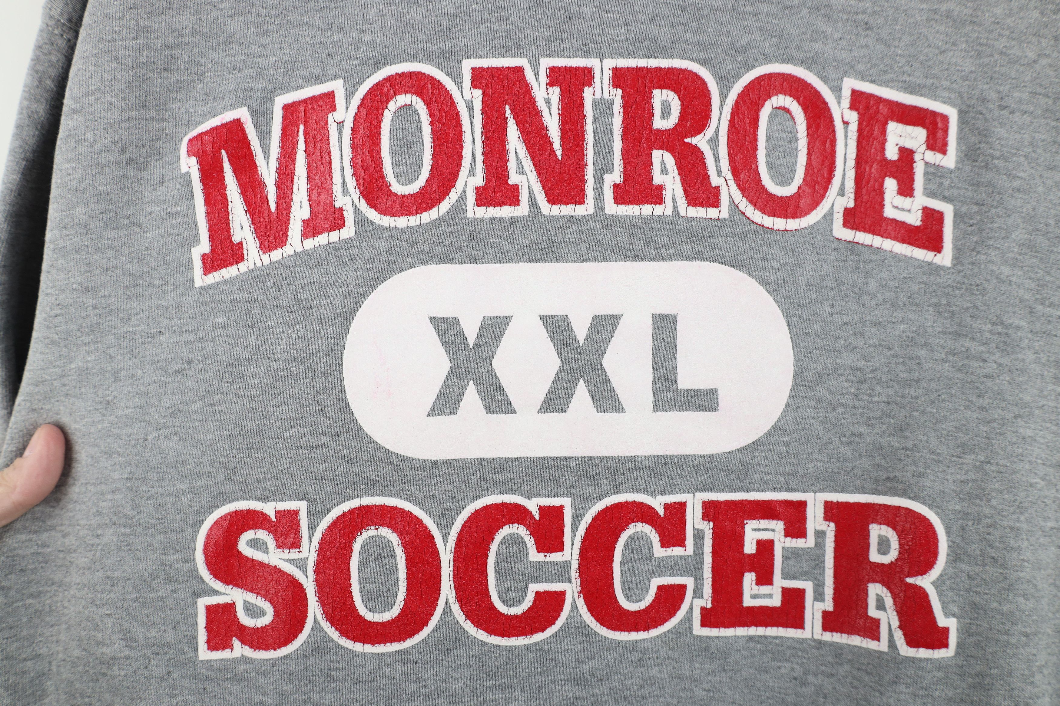 Russell Athletic Vintage 90s Russell Athletic Soccer Hoodie Sweatshirt USA Size US L / EU 52-54 / 3 - 4 Thumbnail