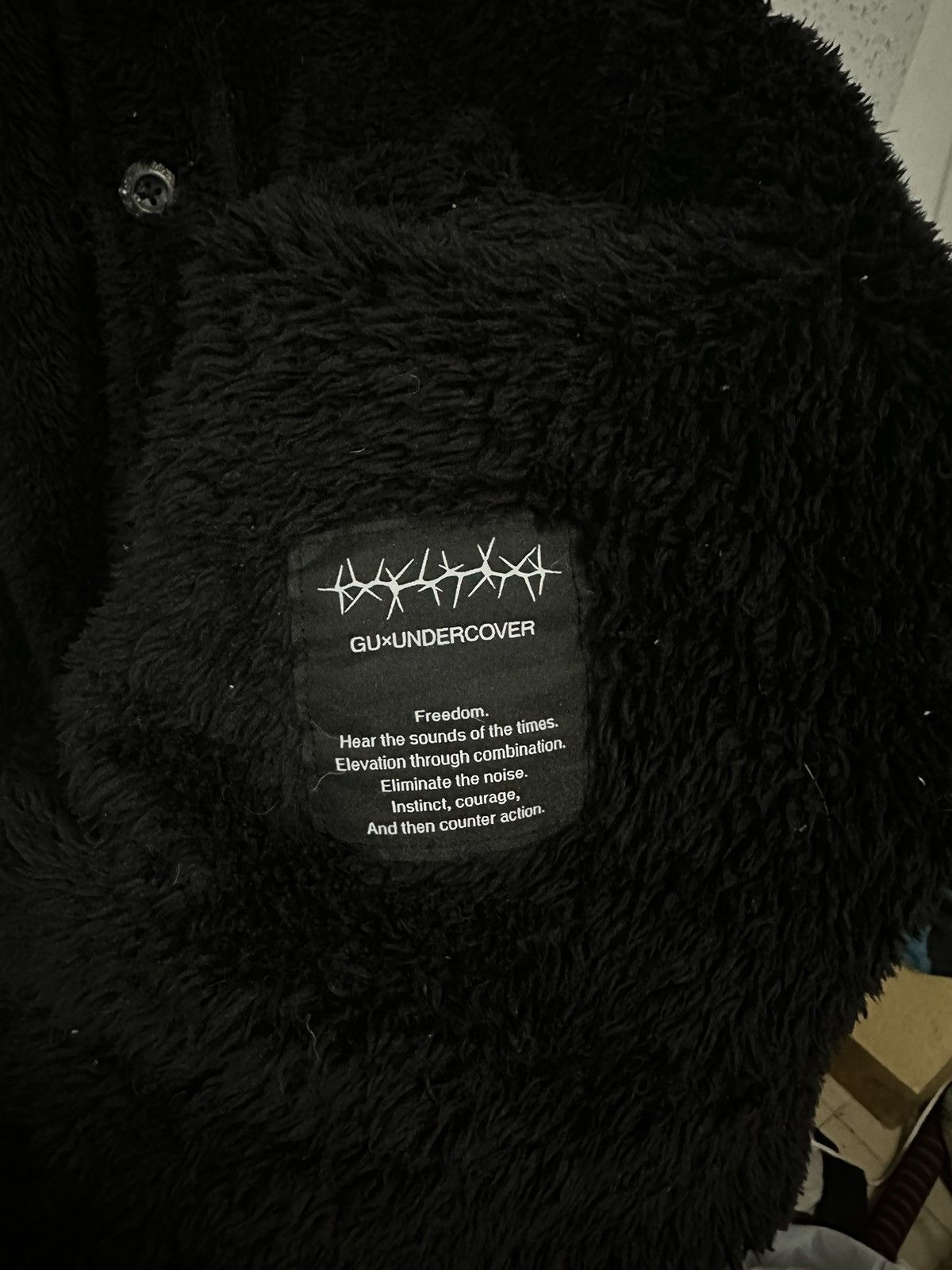 Undercover GU x Undercover Fleece Button Up Cardigan style Design Size US L / EU 52-54 / 3 - 3 Thumbnail