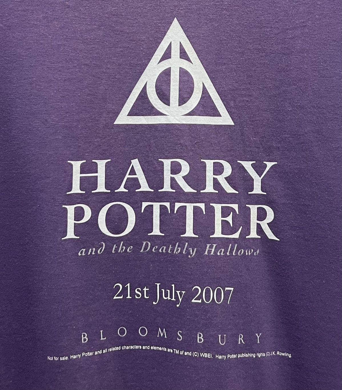 Vintage VINTAGE HARRY POTTER AND THE DEATHLY HALLOWS BLOOMSBURYSHIRT Size US XL / EU 56 / 4 - 5 Thumbnail