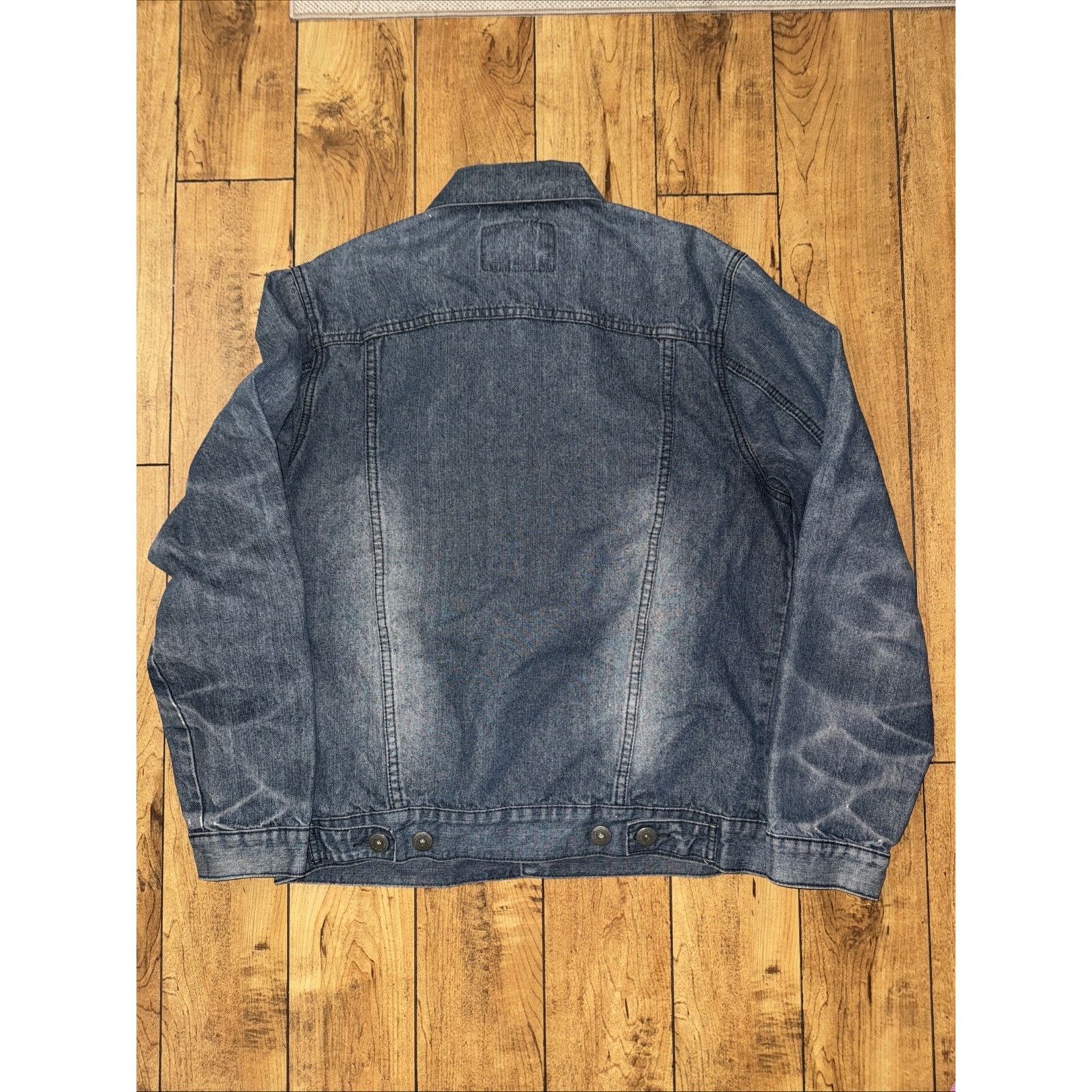Vintage Vintage Genes Denim Trucker Jacket Synch Honeycomb Large USA Size US L / EU 52-54 / 3 - 5 Thumbnail