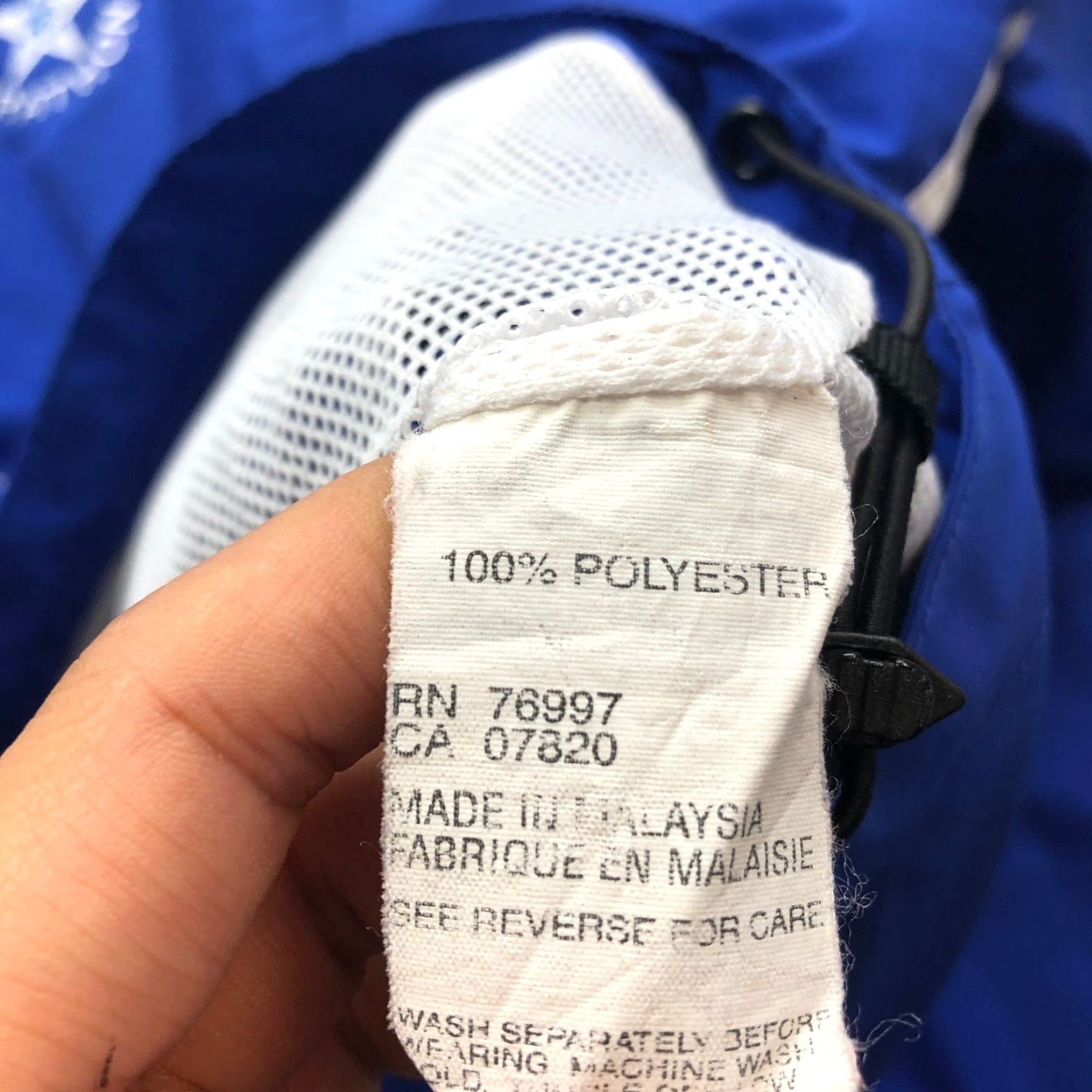 Brooks Brooks Lincoln Marathon Windbreaker Jacket Mens Large Blue White Full Zip Pockets Vented Size US L / EU 52-54 / 3 - 4 Thumbnail