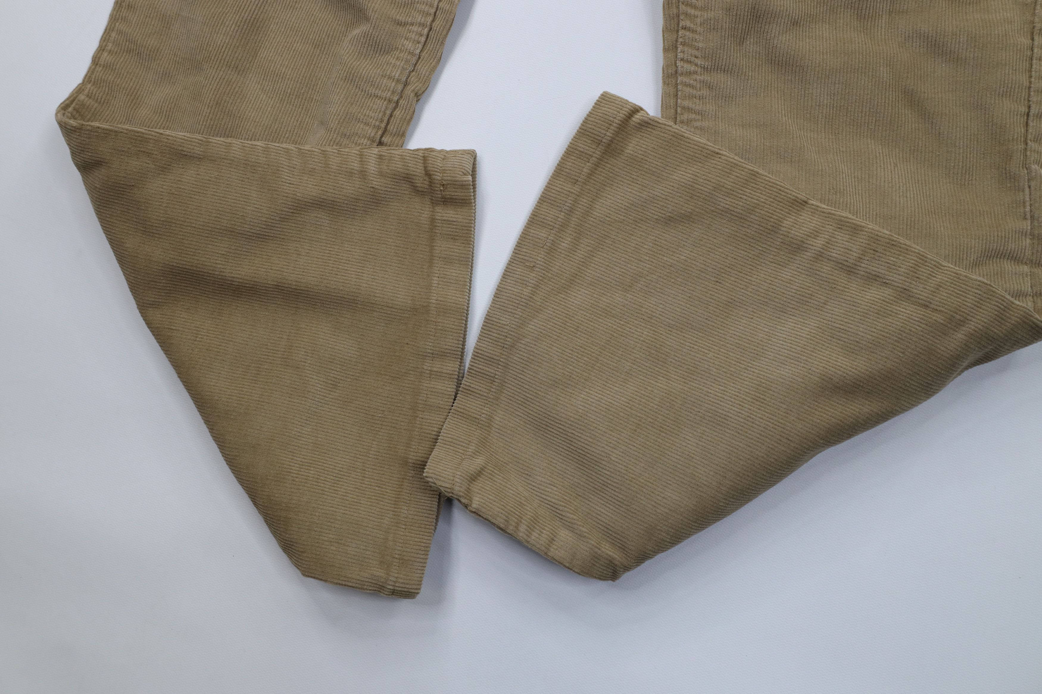 Vintage Vintage 70s Streetwear Wide Leg Corduroy Chino Pants USA Size US 30 / EU 46 - 5 Thumbnail