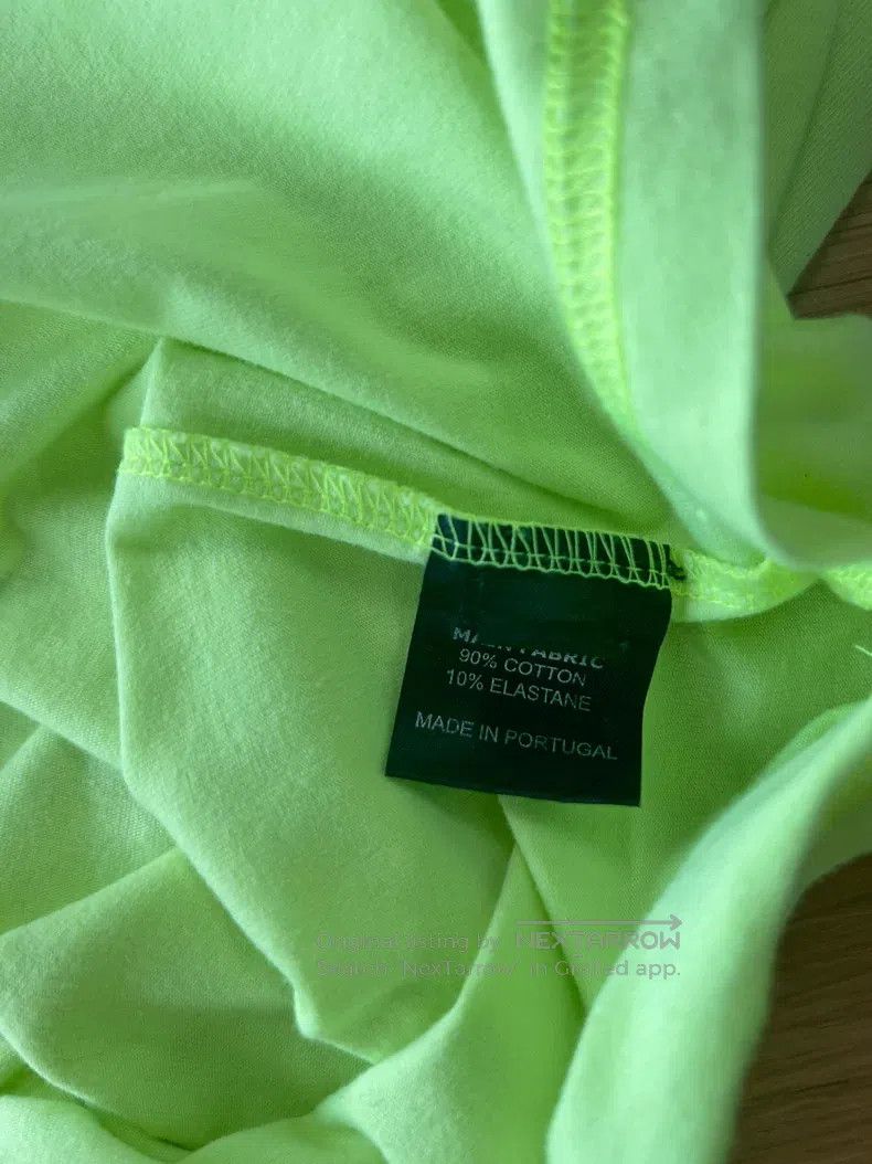 Vetements Vetements Neon Green Vedic Long Sleeve T-Shirt Size US S / EU 44-46 / 1 - 6 Thumbnail