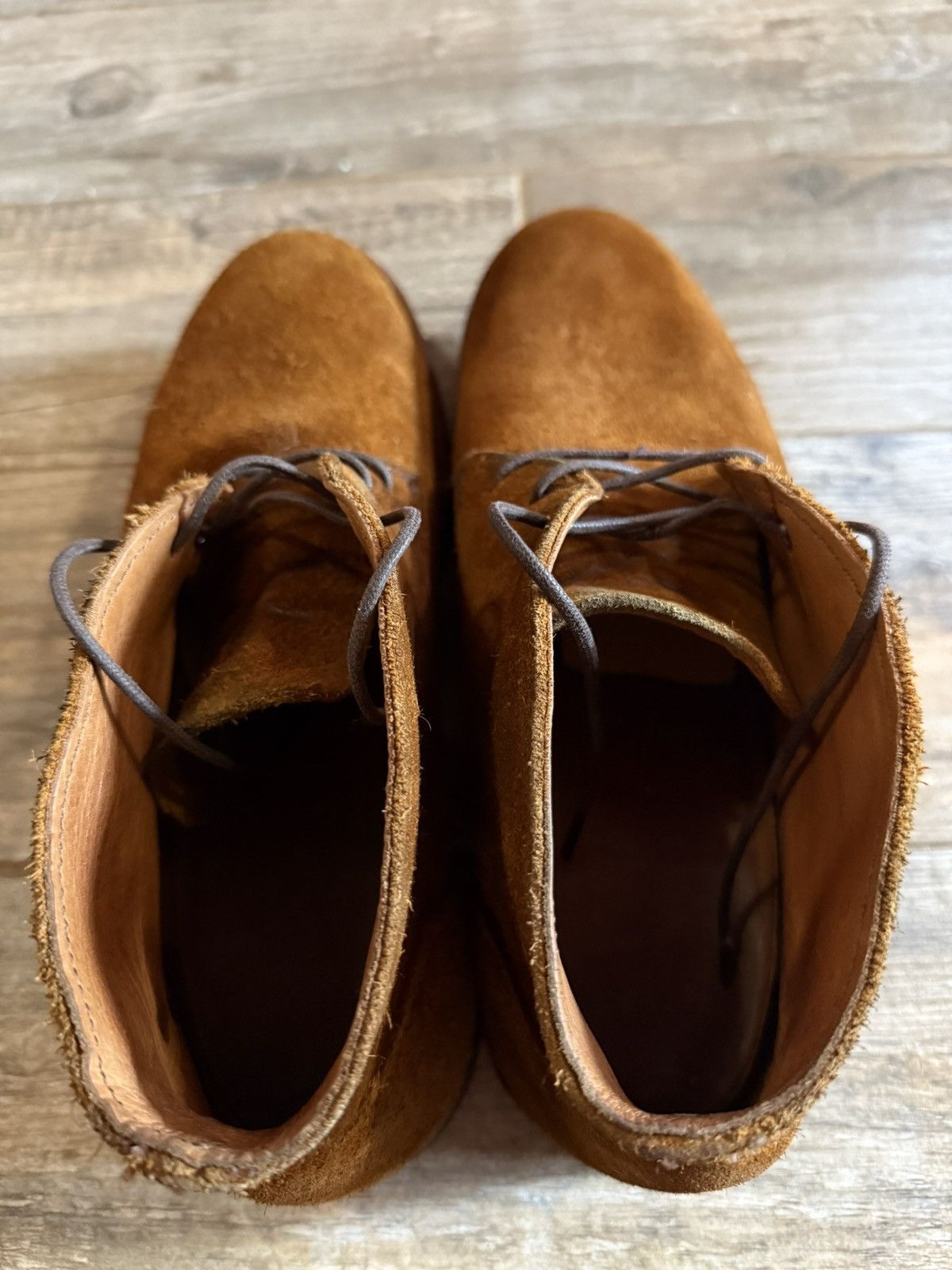 Steven Alan Steven Alan 8.5 M US Brown Suede Leather Chukka Boots Vibram Size US 8.5 / EU 41-42 - 10 Thumbnail