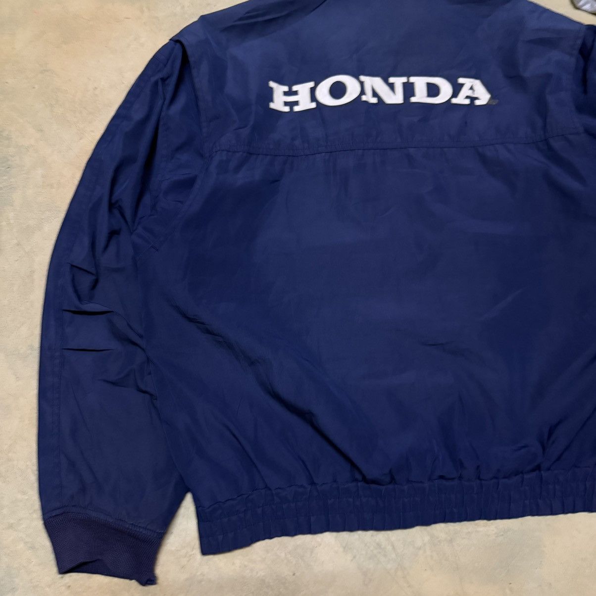 Honda × Vintage Vintage Honda Racing Big Logo Zipper Jacket Size US XL / EU 56 / 4 - 17 Thumbnail