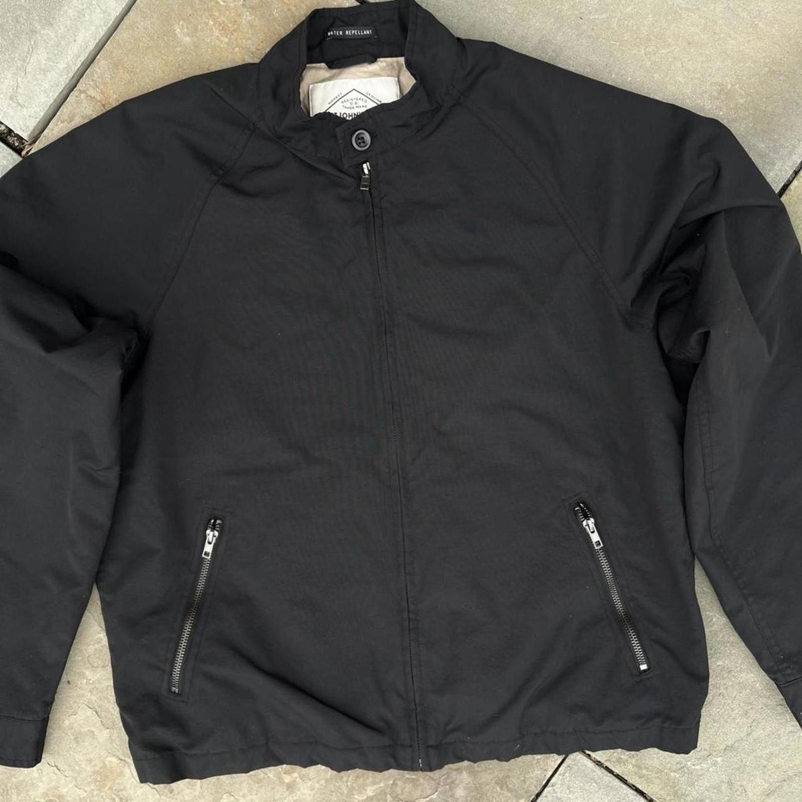 St. Johns Bay Black Water Repellant Racer Jacket Size US L / EU 52-54 / 3 - 2 Thumbnail