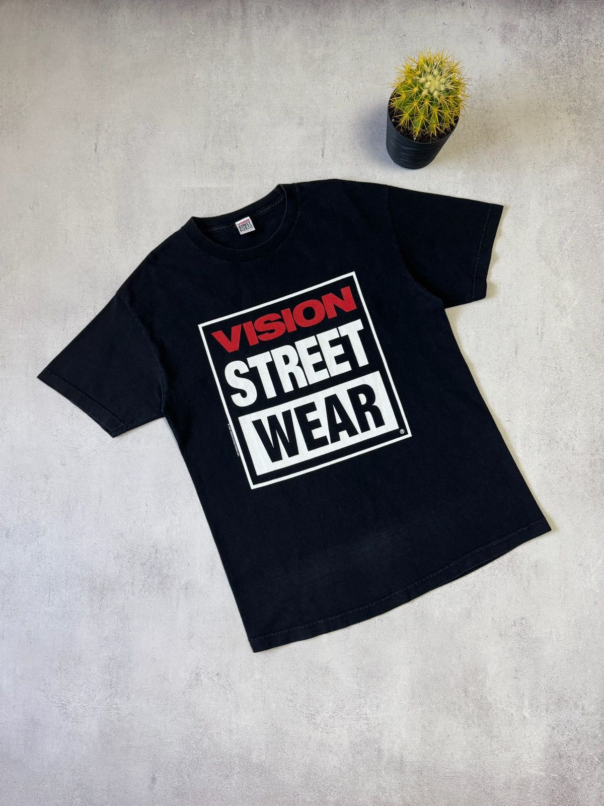Vision Streetwear 1987 Vision Streetwear T Shirt Big Logo Very Rare Mens L Size US L / EU 52-54 / 3 - 1 Thumbnail