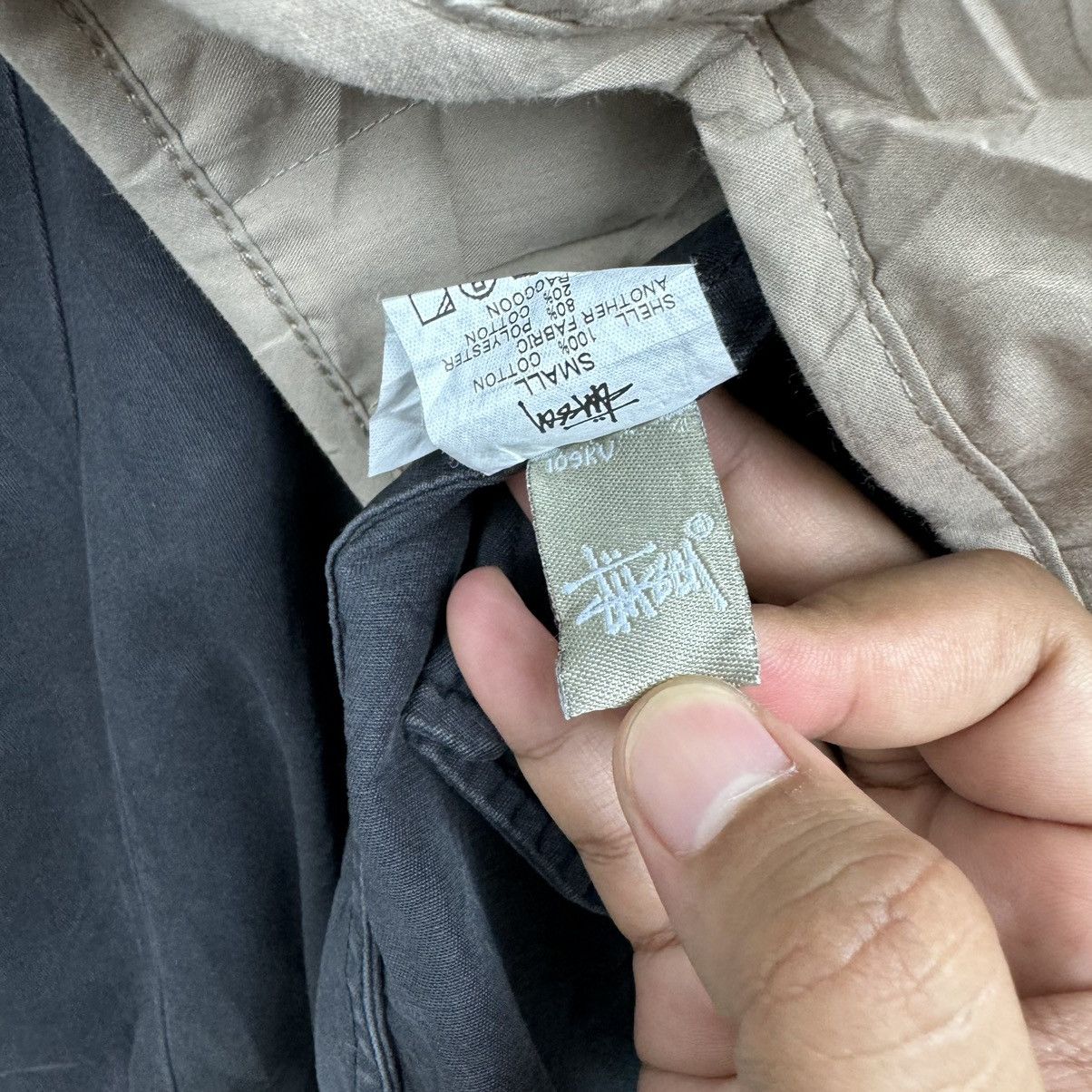 Stussy × Vintage Stussy Parkas Jacket Size US S / EU 44-46 / 1 - 9 Thumbnail