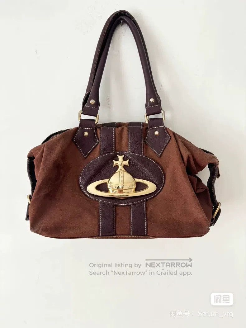 Vivienne Westwood Vivienne Westwood size os Brown handbag, single shoulder ba Size ONE SIZE - 1 Thumbnail