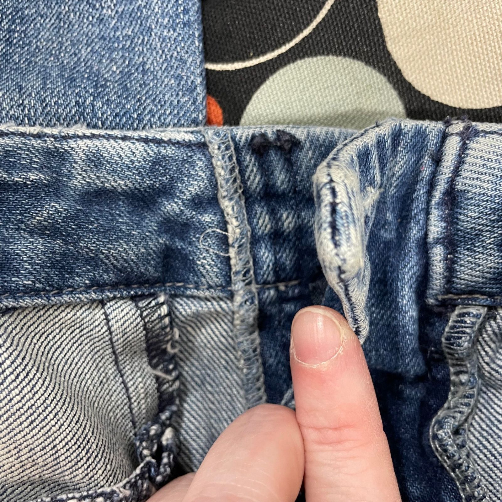 Vince Vince Patchwork Straight Leg Ankle Jeans - Size 26, Low Rise Size 26" / US 2 / IT 38 - 8 Thumbnail