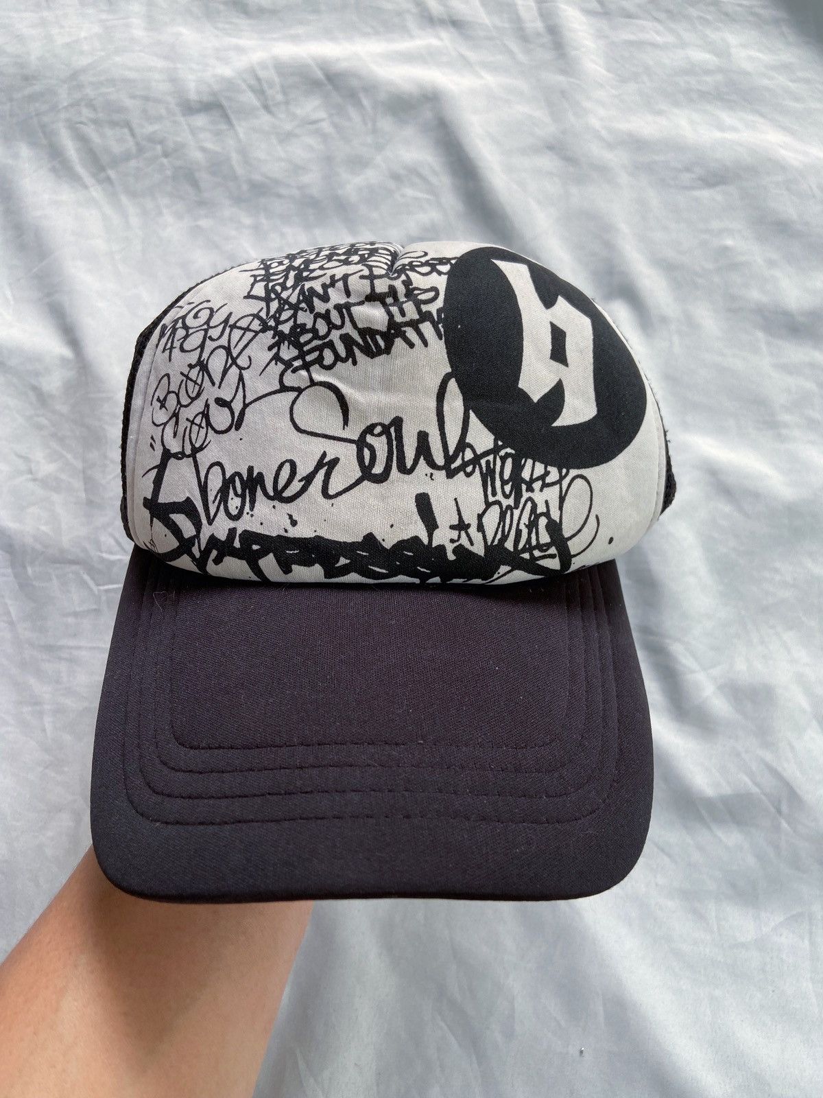 If Six Was Nine B ONE SOUL STENCIL DESIGN CAP Size ONE SIZE - 1 Thumbnail