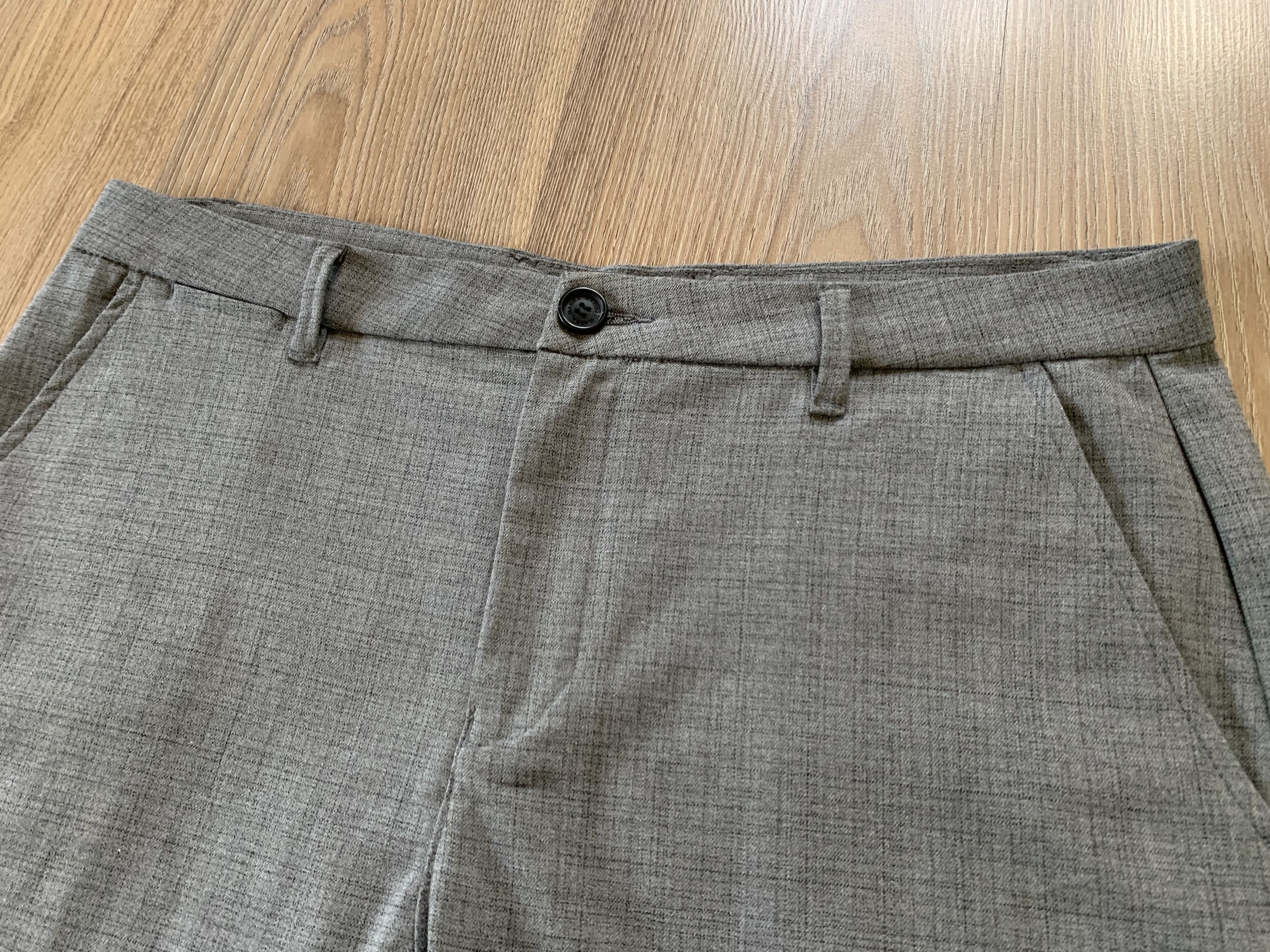 Designer × Vintage Gabba Grey Casual Shorts Size US 38 / EU 54 - 4 Thumbnail