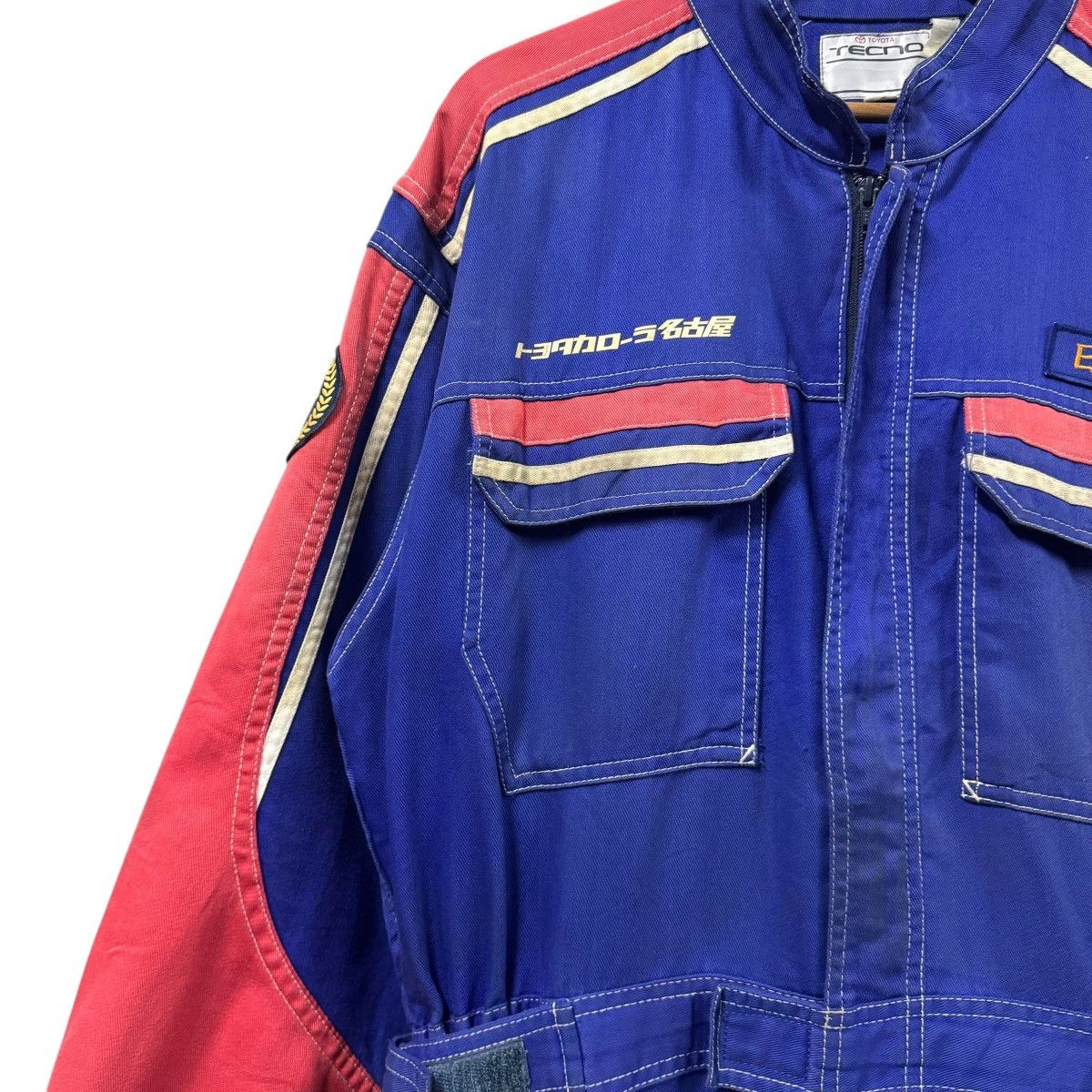 Sports Specialties Vtg🔥Toyota Corola Tecno Racing Team Uniform Coverall Jacket Size US 36 / EU 52 - 6 Thumbnail