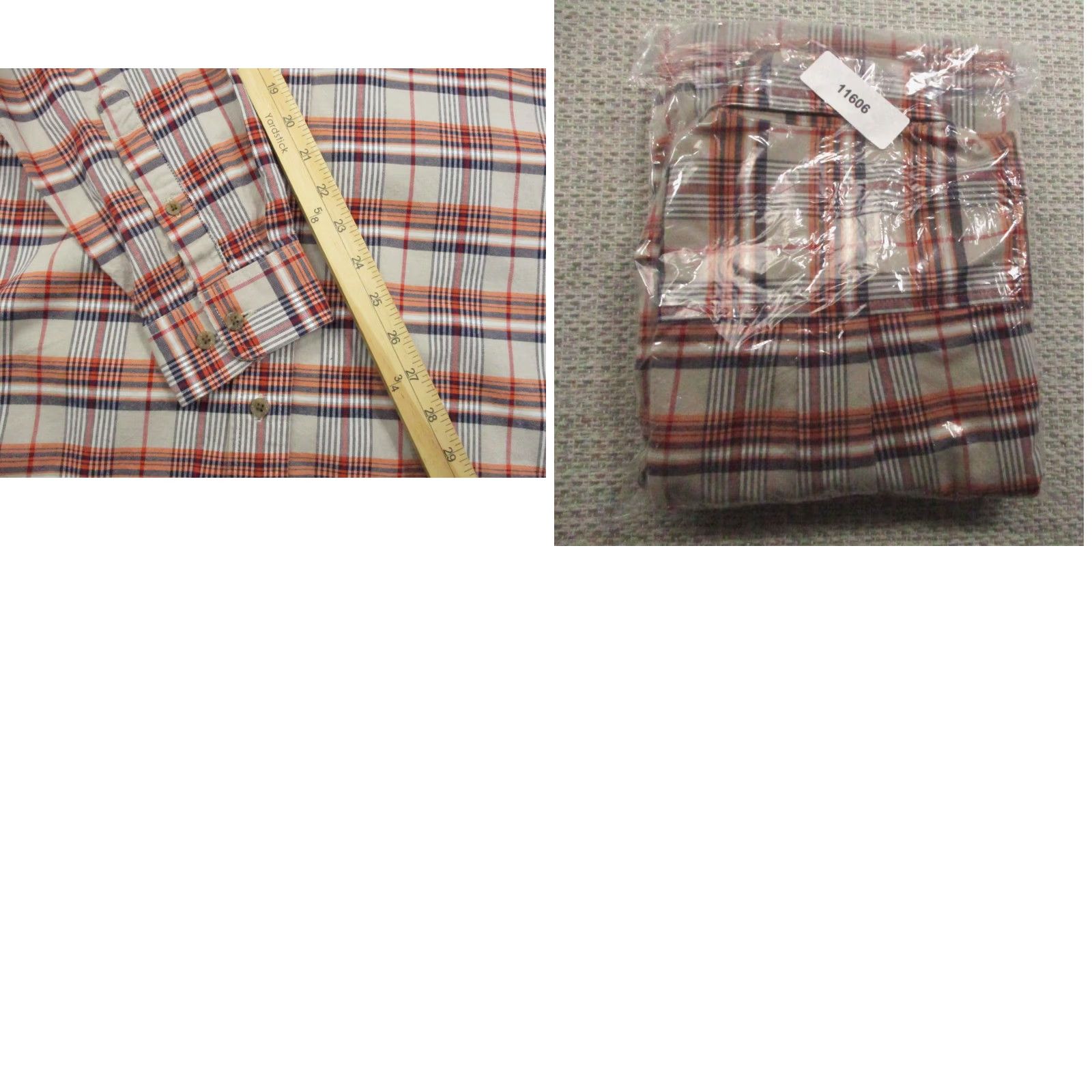 Vintage Cinch Shirt Mens M Orange Plaid Long Sleeve Button-Up Western Rodeo Shirt Mens M Casual Workwear Mens Size US M / EU 48-50 / 2 - 9 Thumbnail