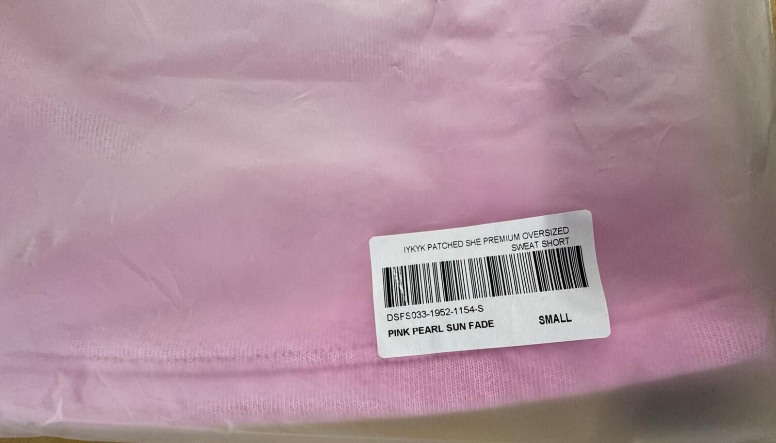 Other Darc Sport Athletics Pink Oversized Sweat Shorts-MEDIUM Size 32" / US 10 / IT 46 - 4 Thumbnail
