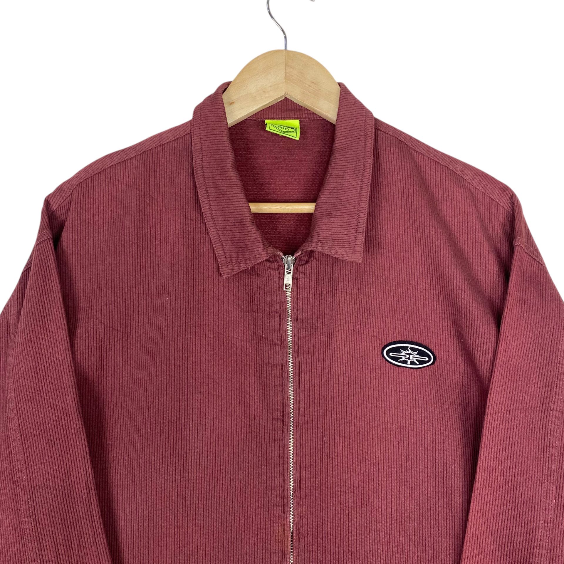 Japanese Brand 💥OCEAN PACIFIC CORDUROY BLOUSON ZIPPER JACKET Size US XL / EU 56 / 4 - 6 Thumbnail